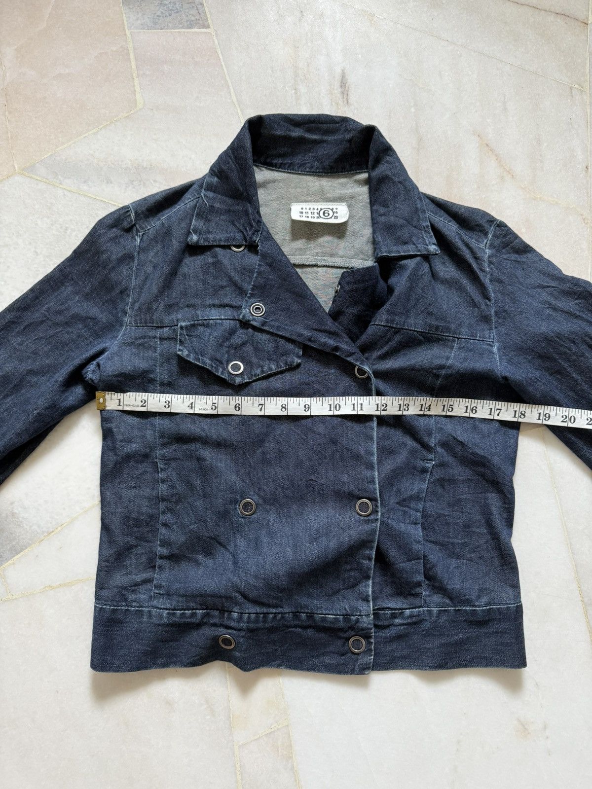 Maison Margiela Maison Margiela MM6 Double Breasted Denim jacket Size M / US 6-8 / IT 42-44 - 13 Thumbnail