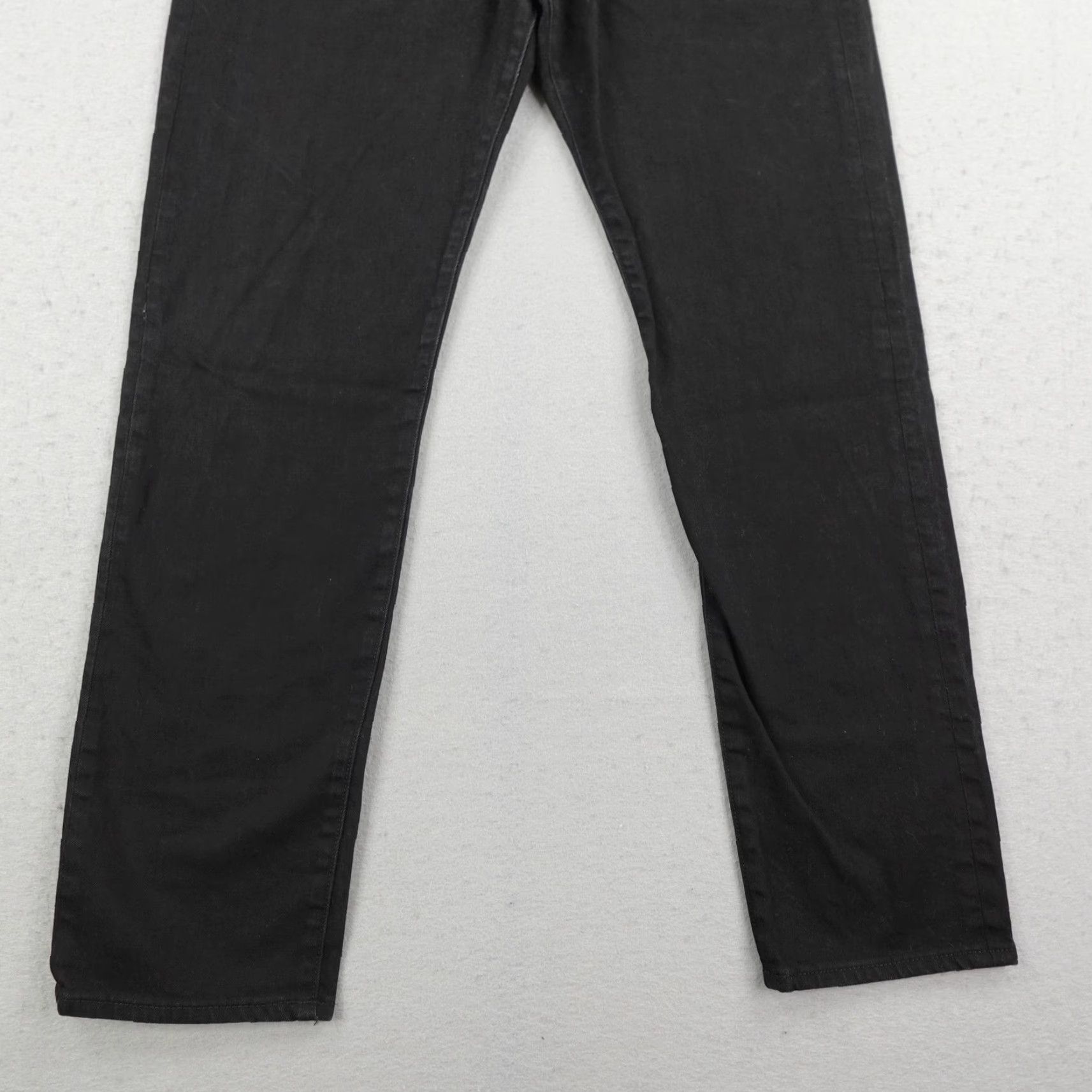 Paul Smith VINTAGE PAUL SMITH JEANS Mens 34x30 Black Denim Regular Straight Leg Pants Cotton Flex Size US 34 / EU 50 - 3 Thumbnail