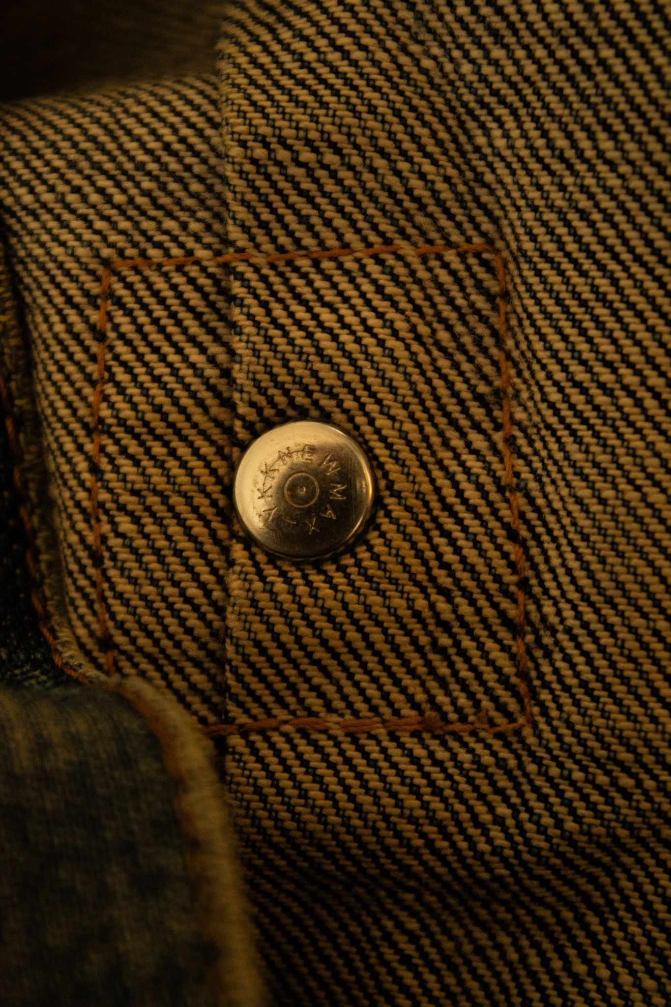 Kicking Mule Workshop KMW (Kicking Mule Workshop) Type 1 Selvedge Denim Jacket Size US M / EU 48-50 / 2 - 9 Thumbnail