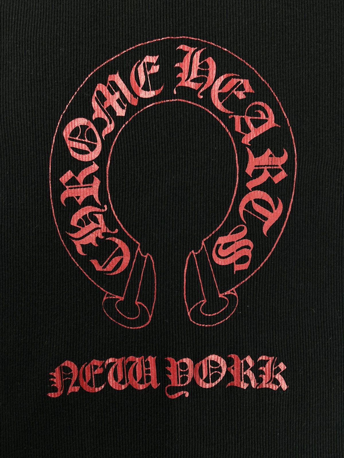 Chrome Hearts × Vintage Chrome Hearts NYC Horseshoe Red Cross Fuck