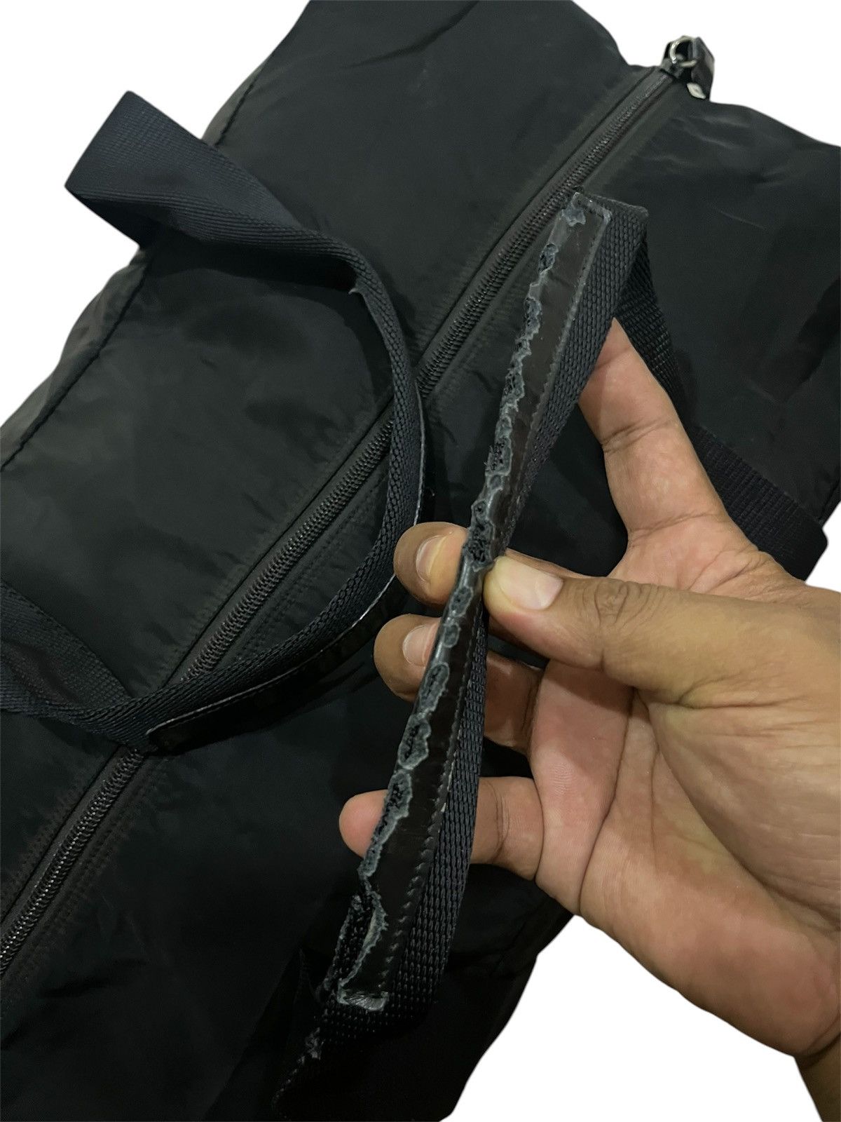 Prada PRADA NYLON DUFFLE BAG BLACK Size ONE SIZE - 4 Thumbnail