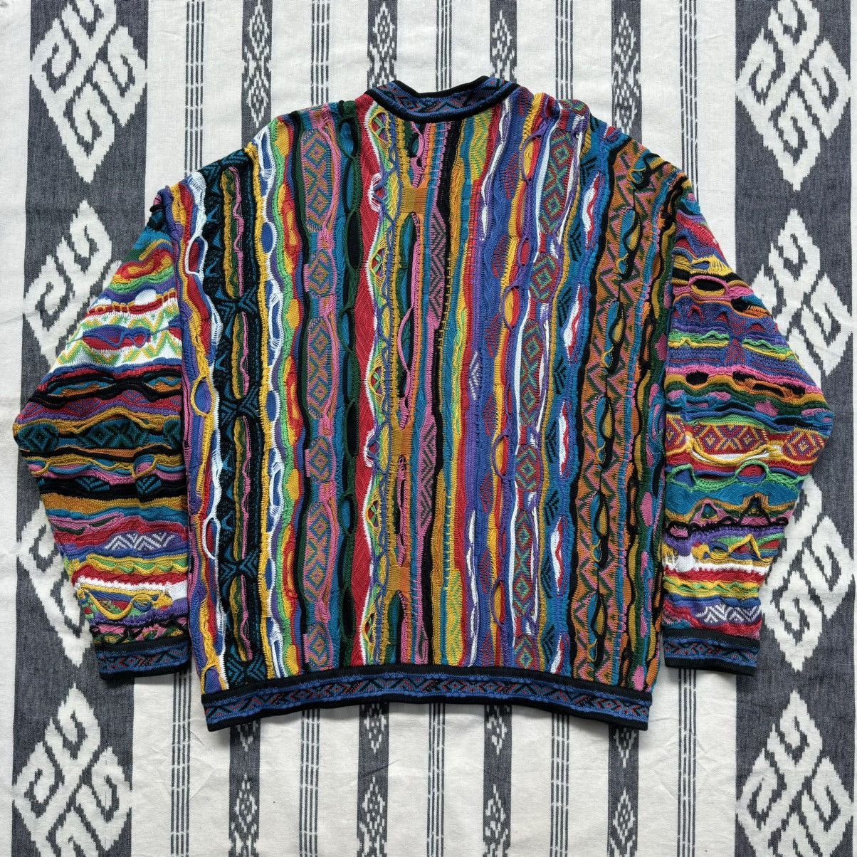 Coogi × Vintage 90's Coogi Cardigan Size US S / EU 44-46 / 1 - 6 Thumbnail