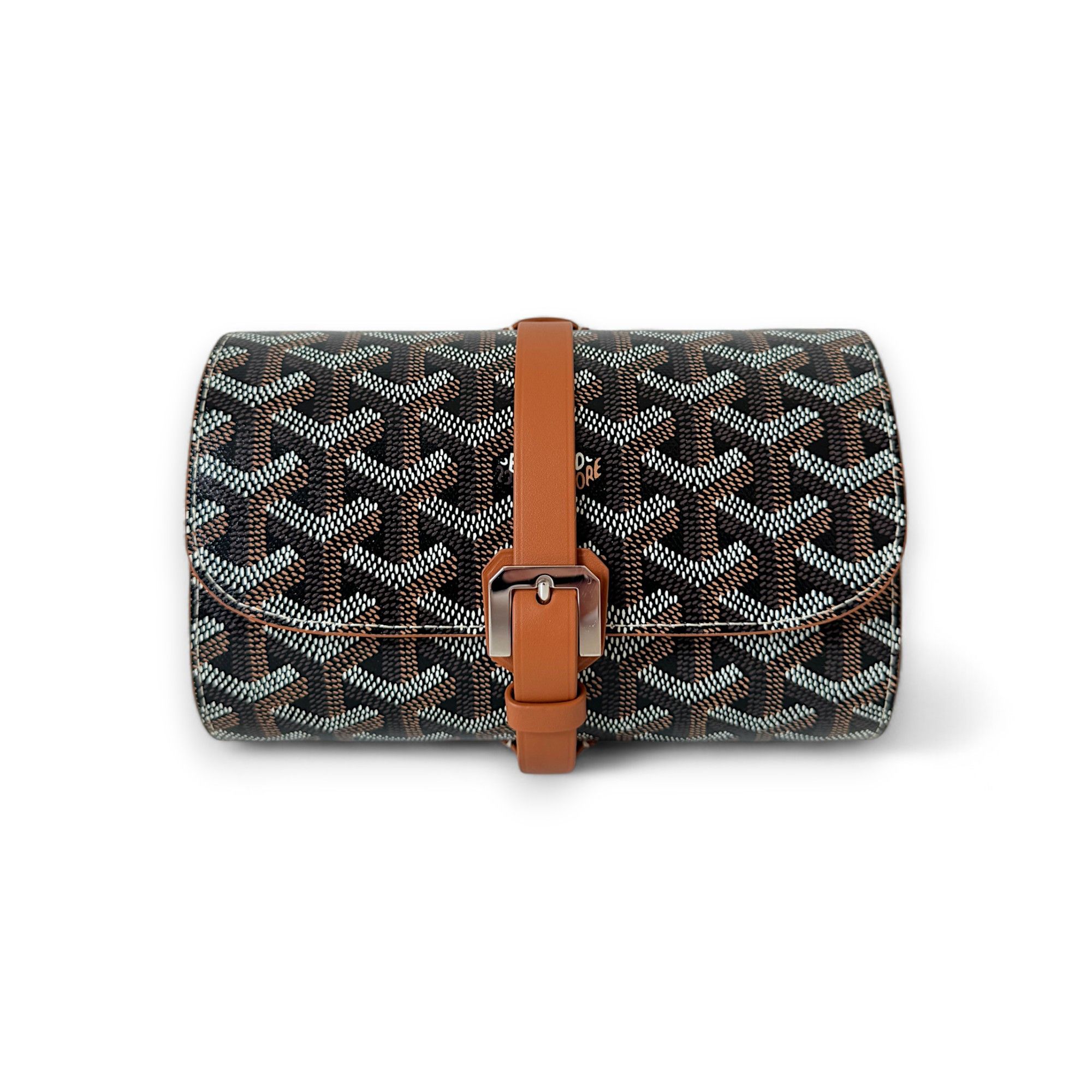Goyard Goyward Watch Case Double Watch Travel Case Natural Brown Size ONE SIZE - 1 Thumbnail