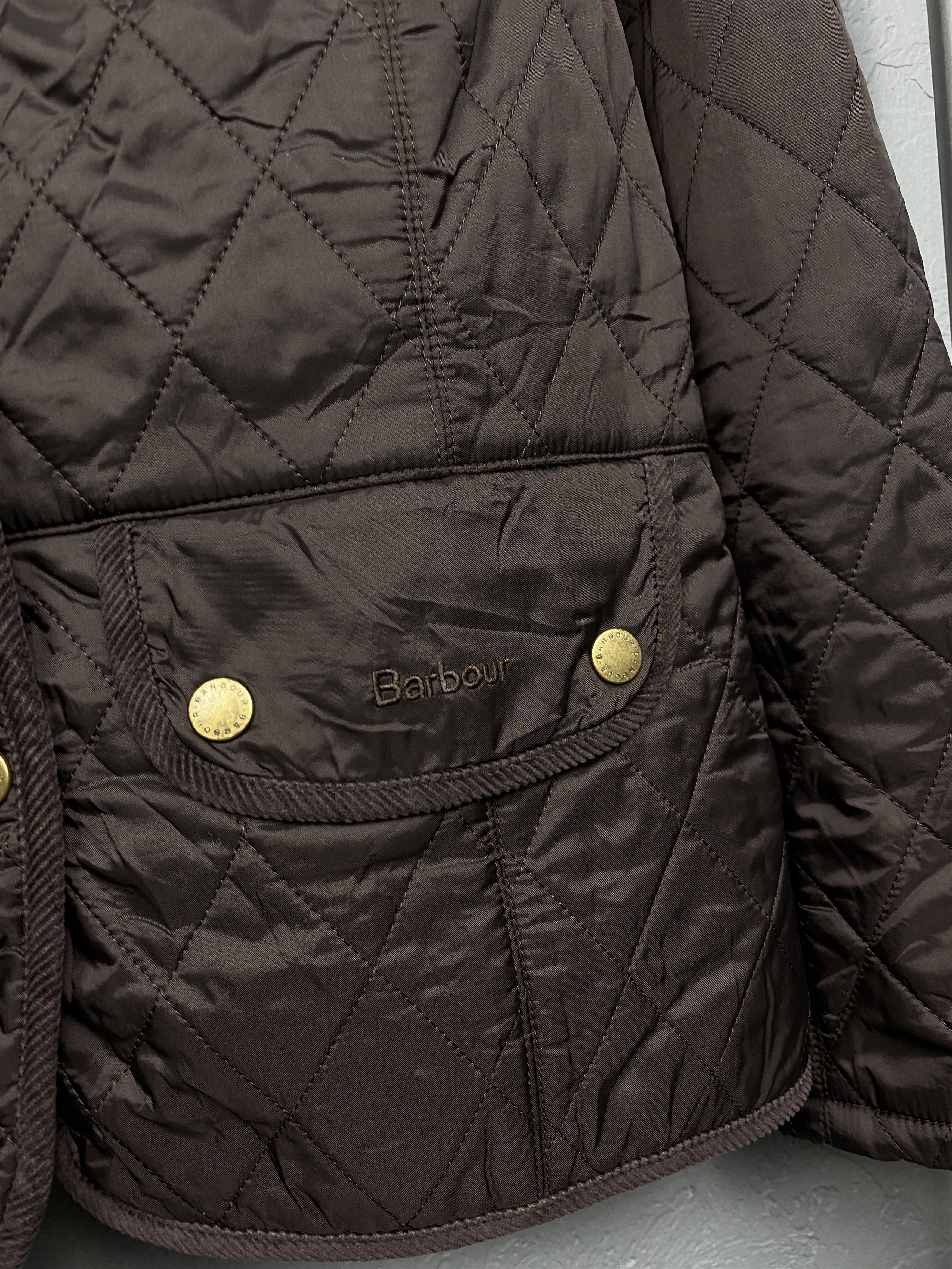Barbour × Vintage Barbour Womens Vintage Polarquilt Quilted Jacket Size M / US 6-8 / IT 42-44 - 4 Thumbnail