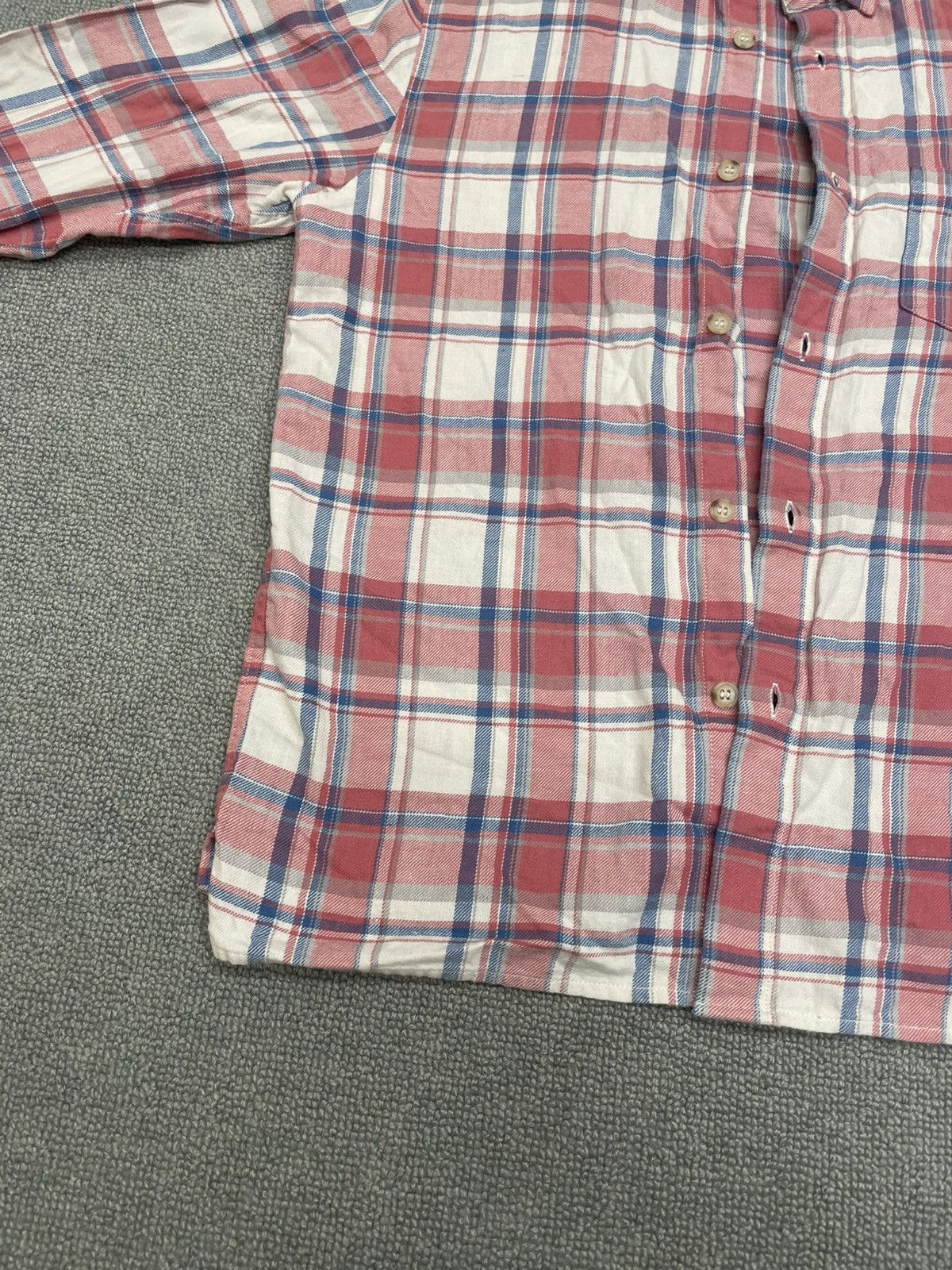 John Elliott John Elliott Sly Cotton Straight Hem Plaid Shirt Size US M / EU 48-50 / 2 - 6 Thumbnail