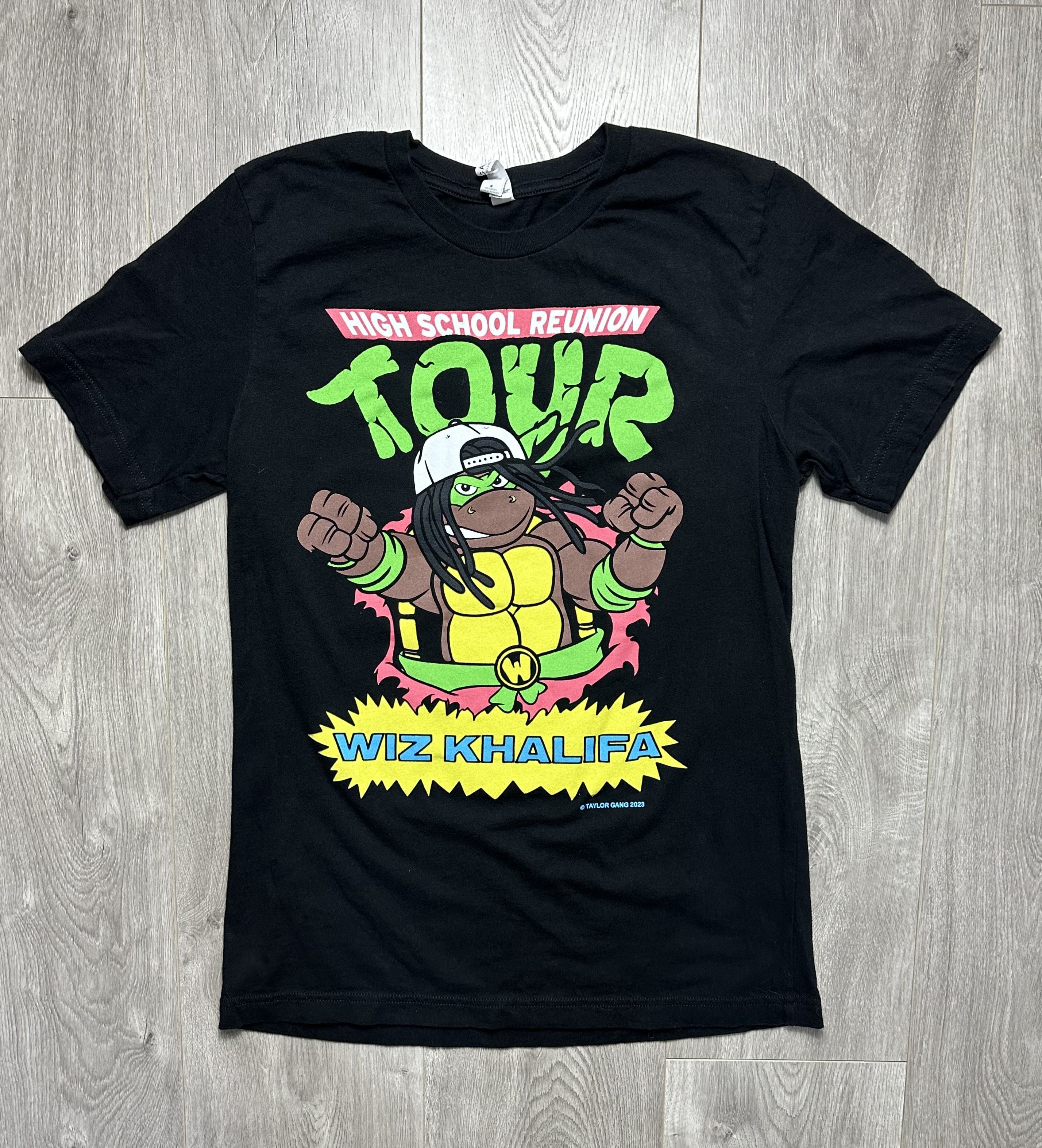 Rap Tees × Wiz Khalifa Snoop Dogg Wiz Khalifa High School Reunion TMNT Tour Shirt Size US M / EU 48-50 / 2 - 1 Thumbnail