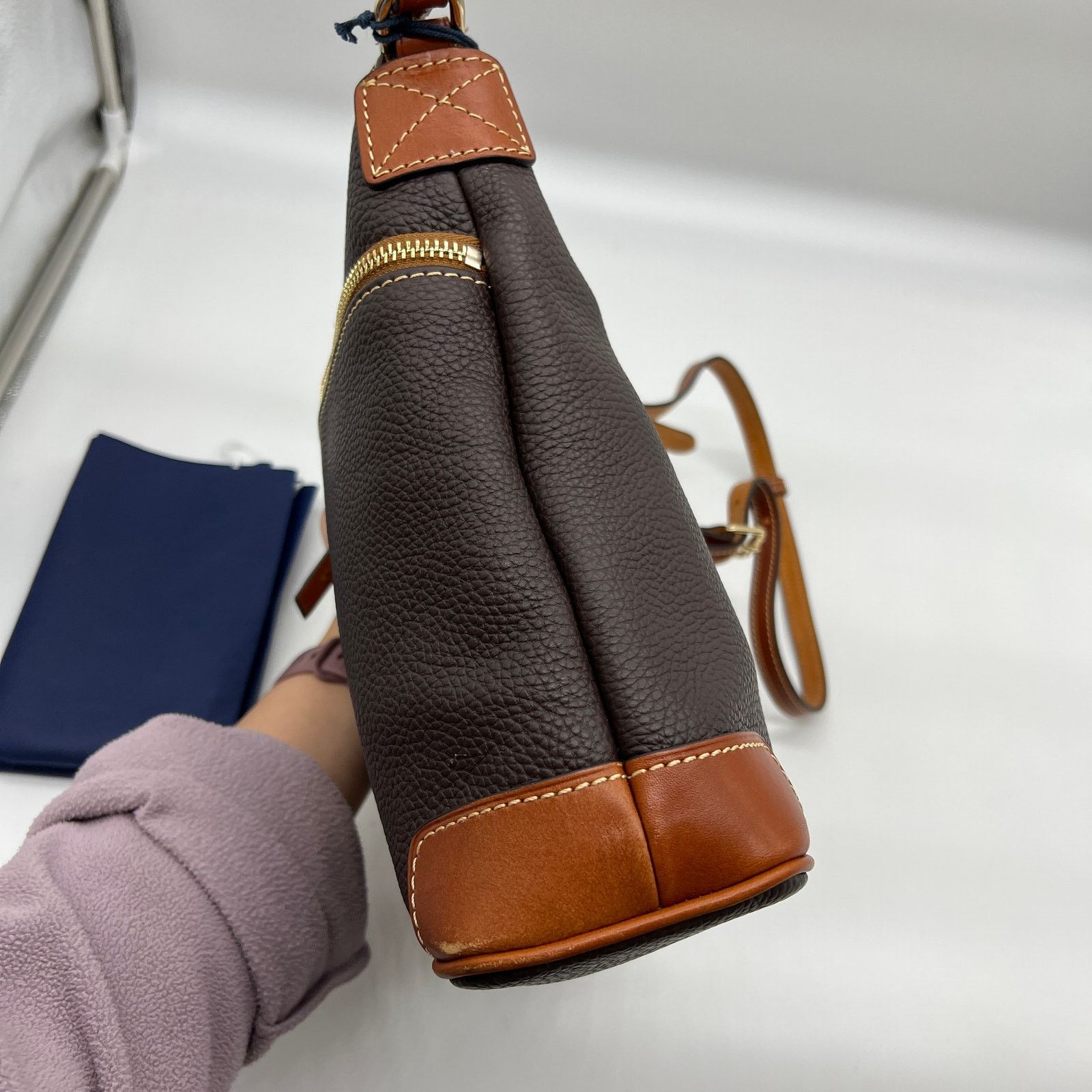 Dooney & Bourke Dooney & Bourke Pebble Leather Crossbody Handbags Size ONE SIZE - 5 Thumbnail