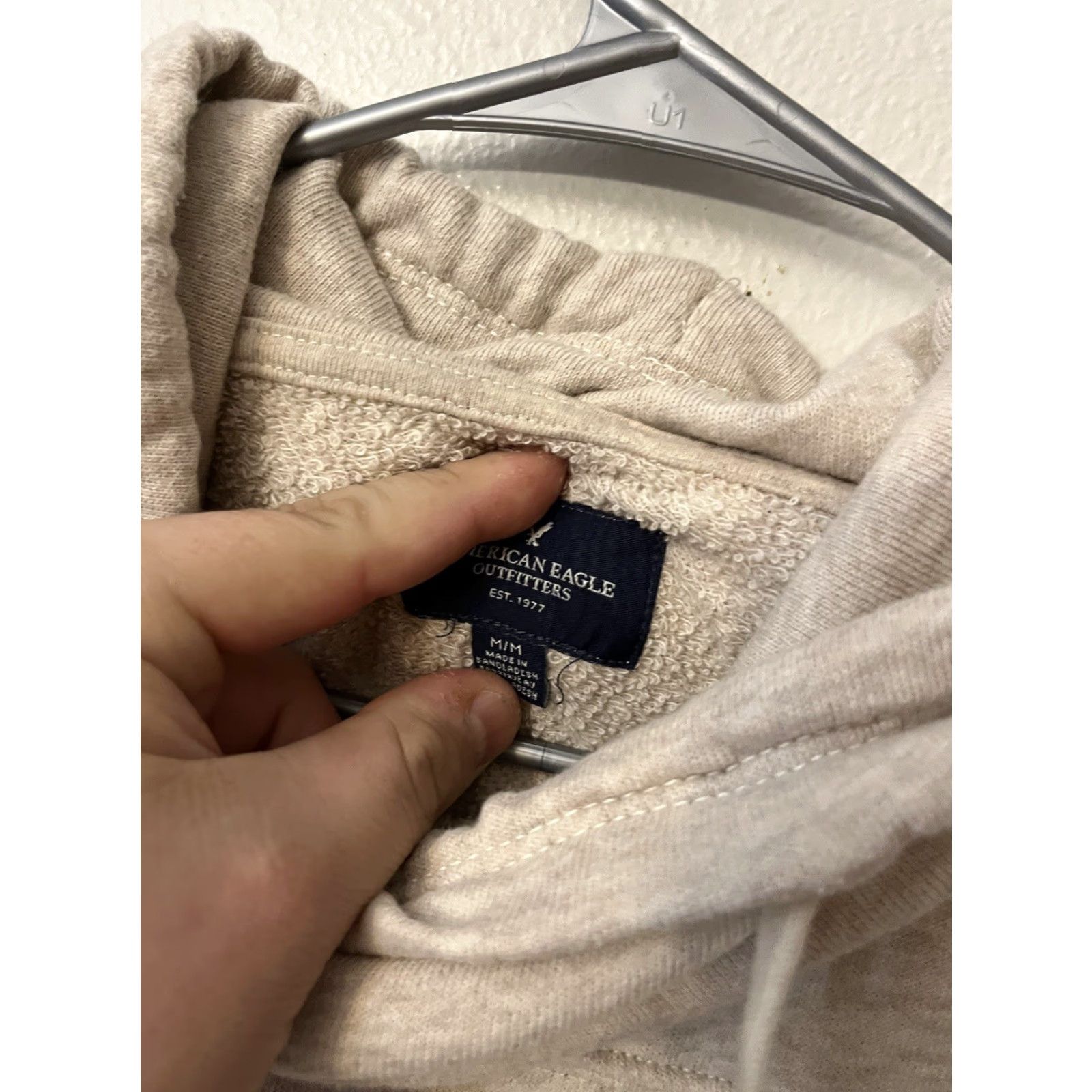 American Eagle Outfitters American Eagle Cowl Neck Sweater Beige Brown Size Medium Womens Pullover M Beige Cowl Neck 90s? (no, avoid uncertain) Size M / US 6-8 / IT 42-44 - 2 Thumbnail