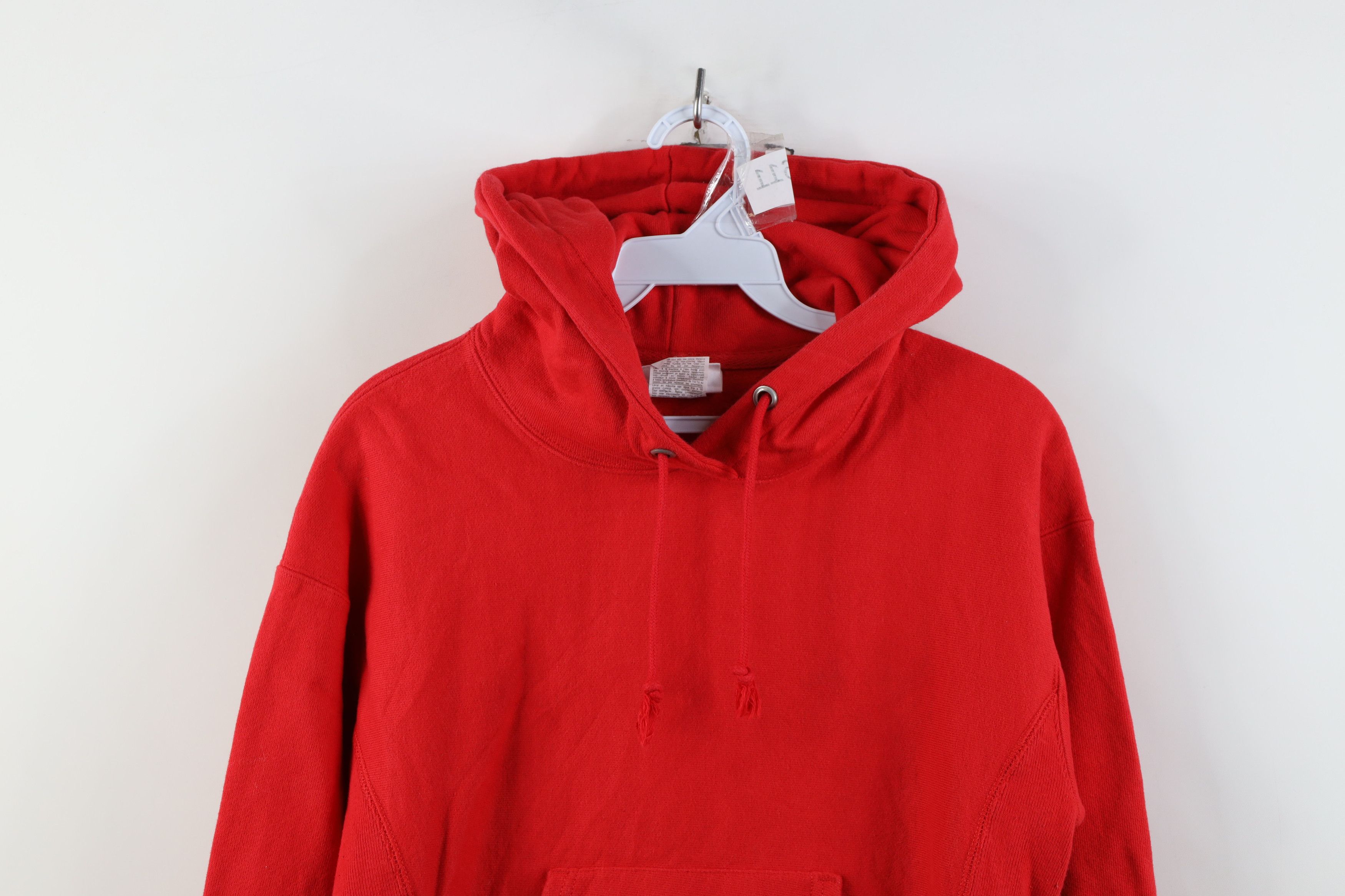 Champion Y2K Champion Reverse Weave Cropped Babydoll Hoodie Red Size M / US 6-8 / IT 42-44 - 2 Thumbnail