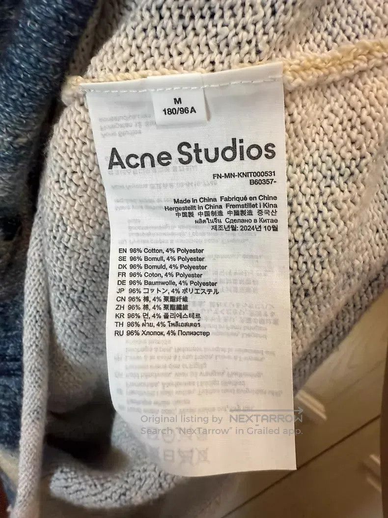 Acne Studios Acne Studios Knitted Sweater Size US S / EU 44-46 / 1 - 5 Thumbnail