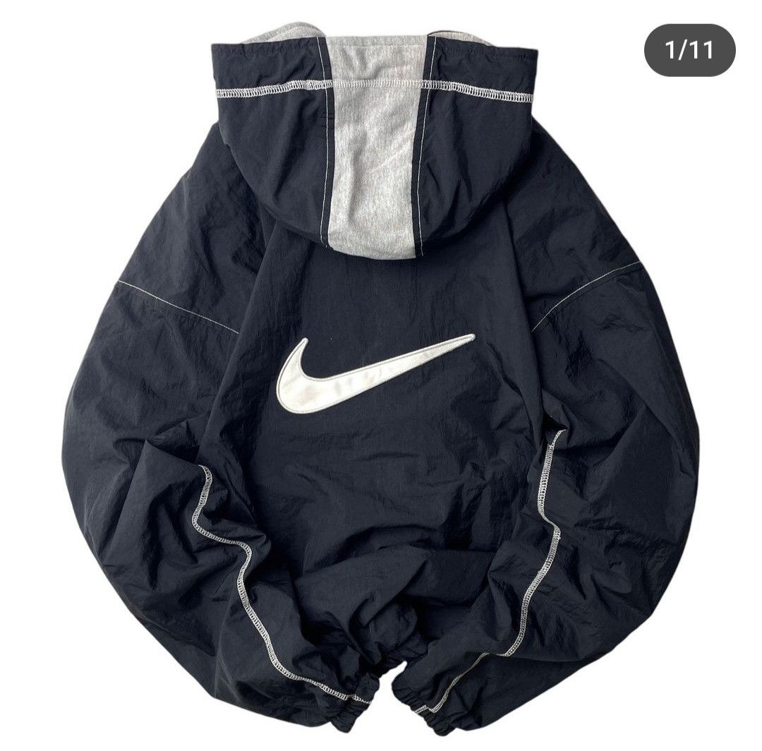 Nike Winbreakers Nike Big Swoosh Size US XL / EU 56 / 4 - 1 Thumbnail