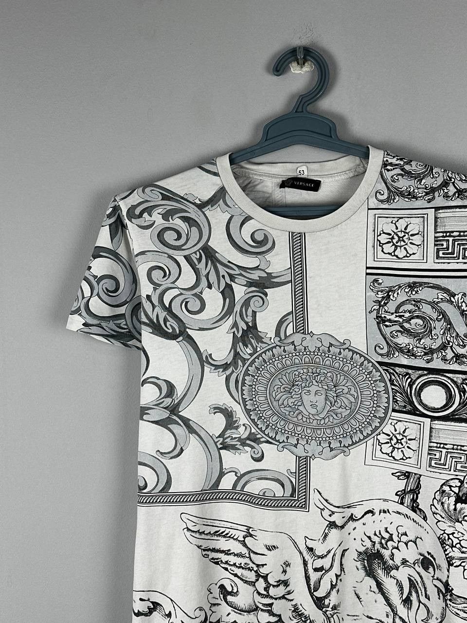 Versace Luxury Versace Medusa Logo Printed T Shirt Size US S / EU 44-46 / 1 - 3 Thumbnail