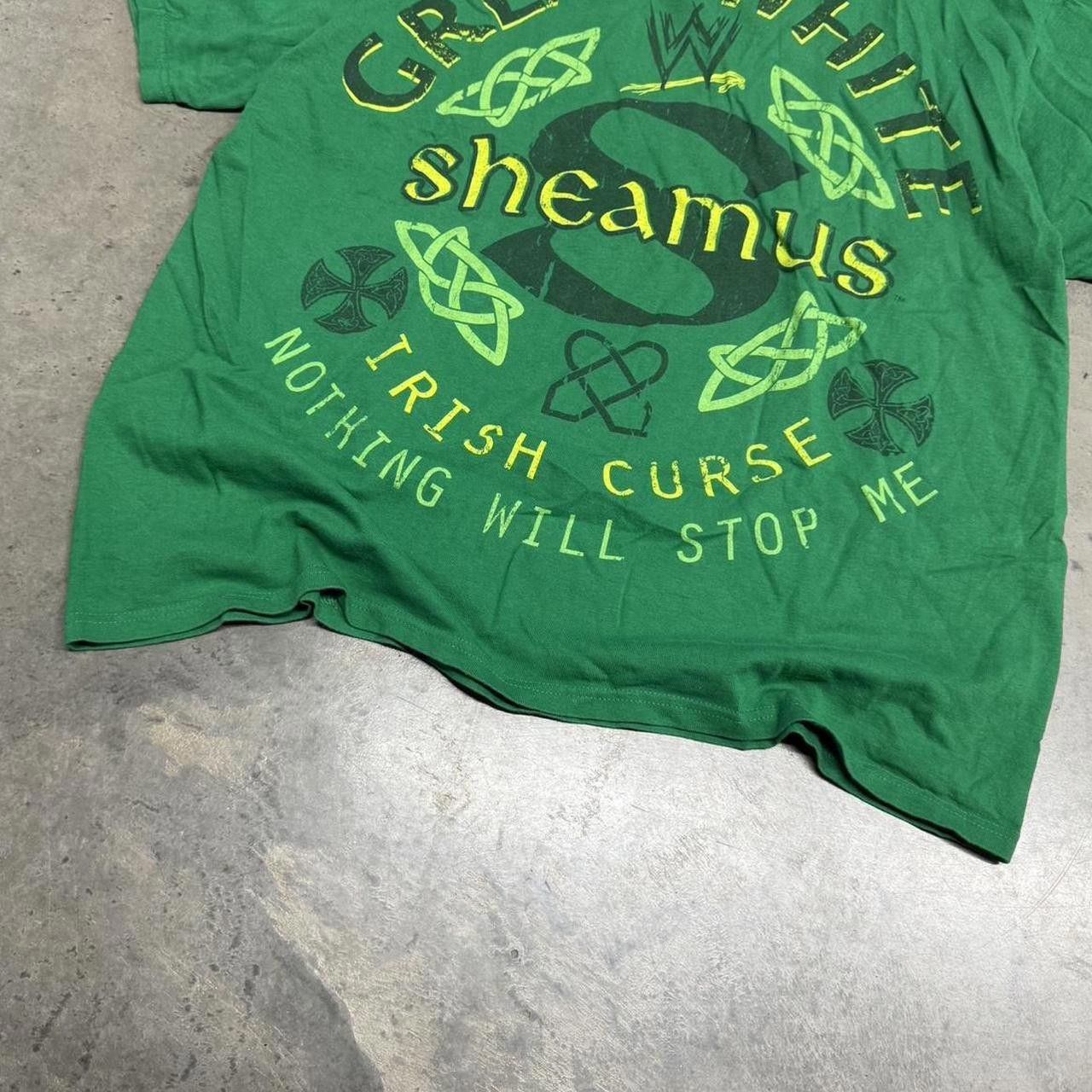Vintage × WWE Vintage Y2K WWE Great White Sheamus Celtic Tribal T Shirt Size US XXL / EU 58 / 5 - 3 Thumbnail