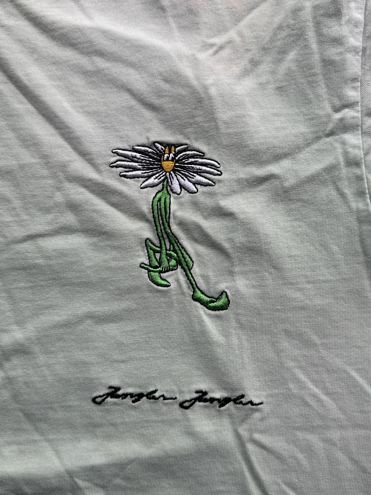 Jungles Jungles light green embroidered t shirt Size US L / EU 52-54 / 3 - 4 Thumbnail