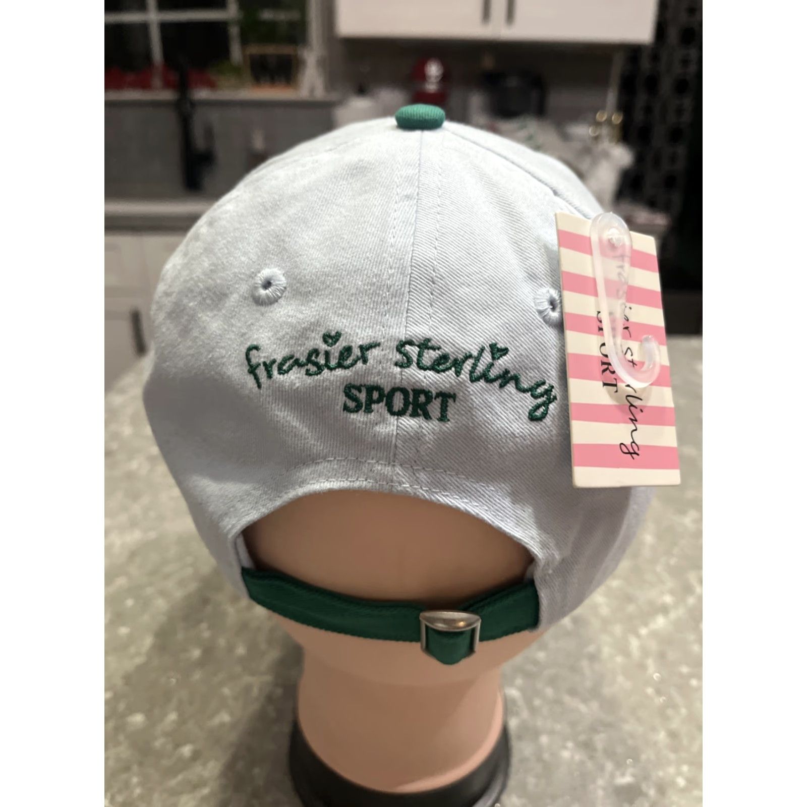 Vintage VINTAGE FRASIER STERLING TENNIS CLUB HAT BLUE/GREEN NWT Unisex Adults Hat MensWomens GirlsBoys Size ONE SIZE - 3 Thumbnail