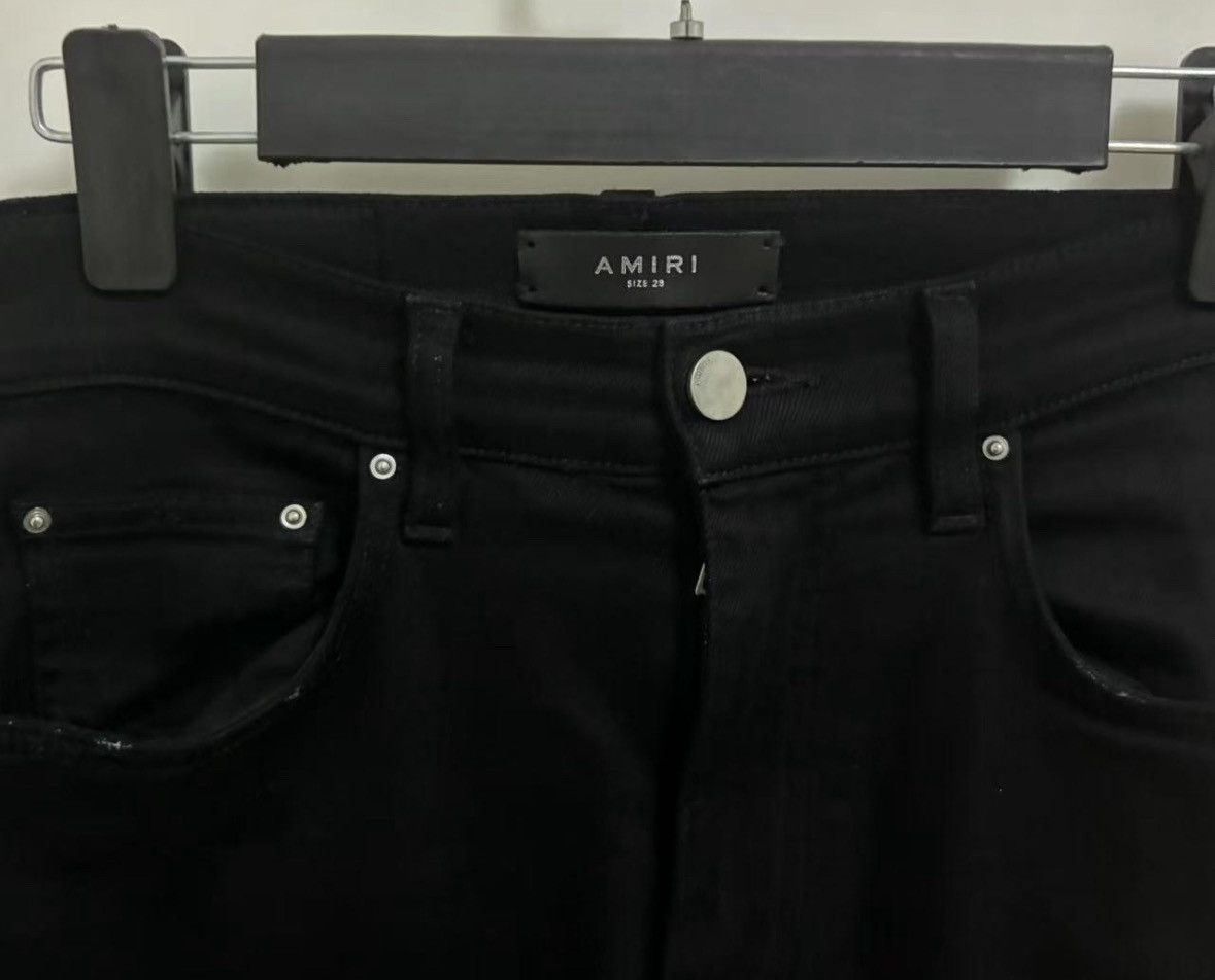Amiri Amiri16og first generation Mx1 split leather jeans 2412- Size US 28 / EU 44 - 3 Thumbnail
