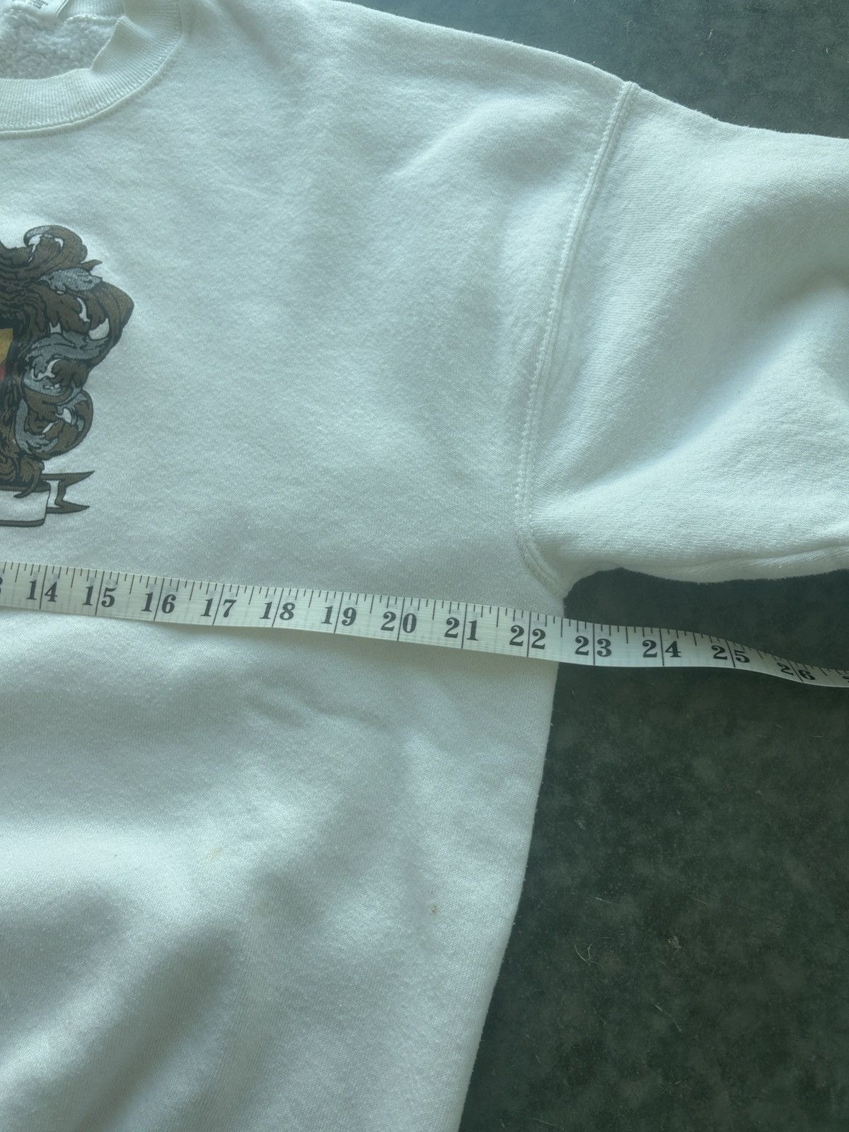 Fruit Of The Loom × Vintage Vintage 90s Read Knight Sweatshirt Size US L / EU 52-54 / 3 - 9 Thumbnail