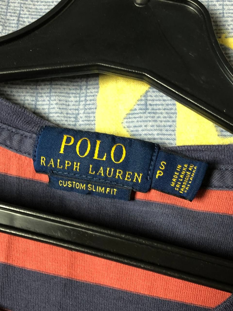 Polo Ralph Lauren Vintage 90s Polo Ralph Lauren Striped tee Shirt Size US S / EU 44-46 / 1 - 2 Thumbnail