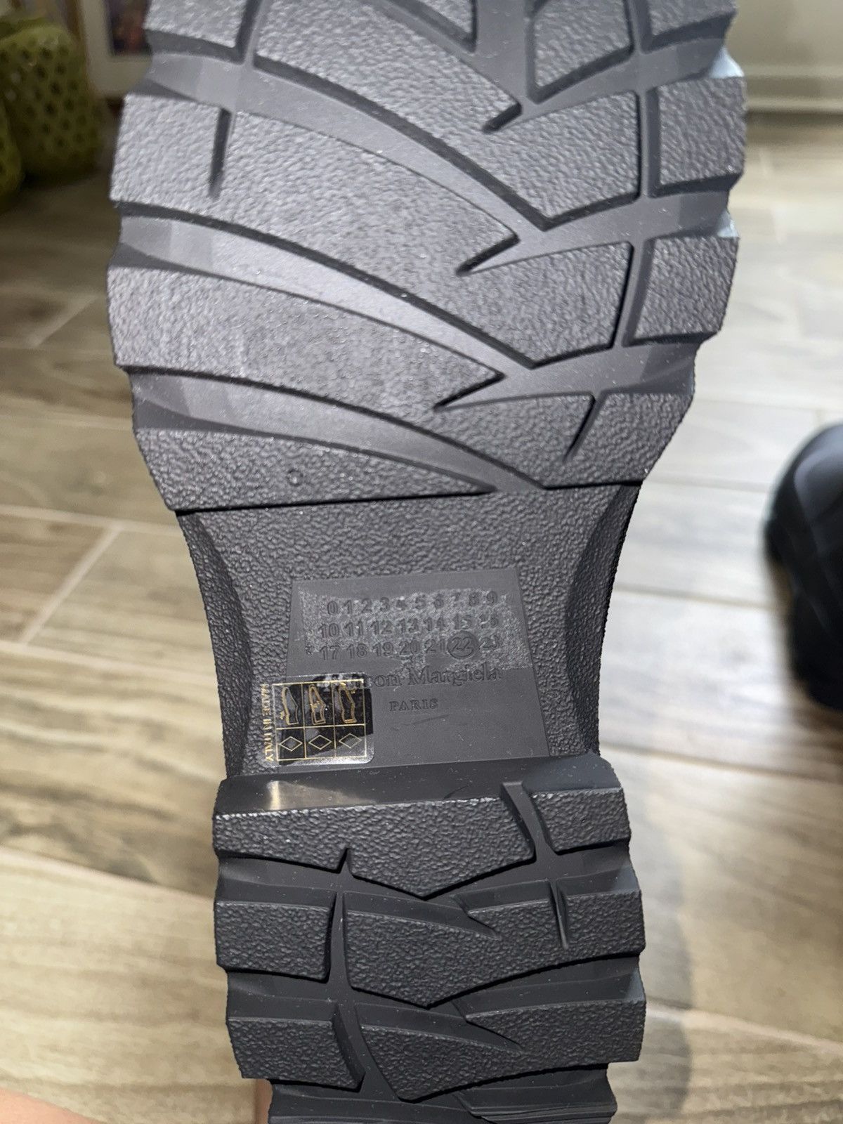 Maison Margiela SOLD—Maison Margiela Tabi Rain Boots Size 26 - 9 Thumbnail
