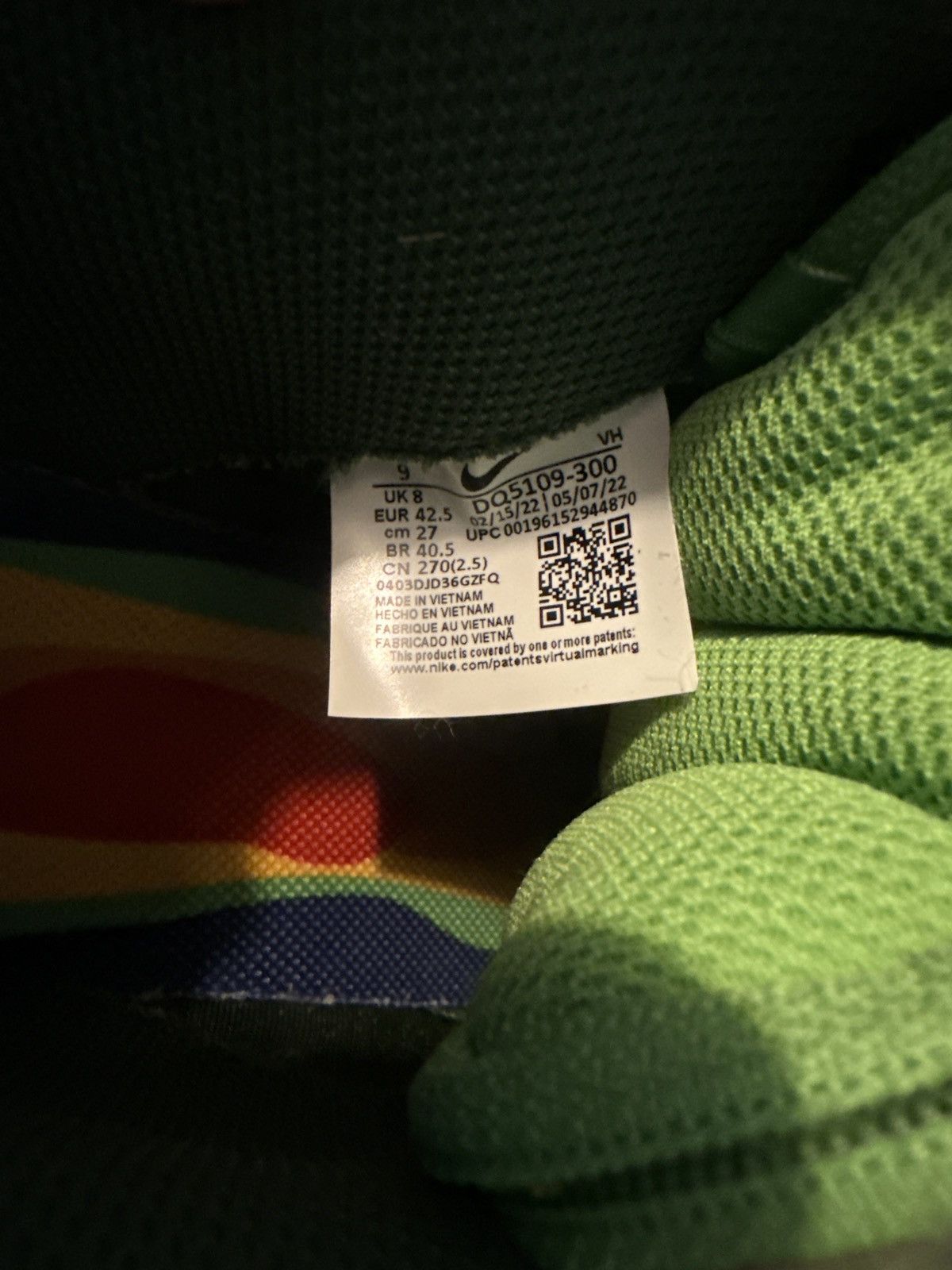 Cactus Plant Flea Market × Nike Nike CPFM Overgrown + custom bag Size US 9 / EU 42 - 13 Thumbnail