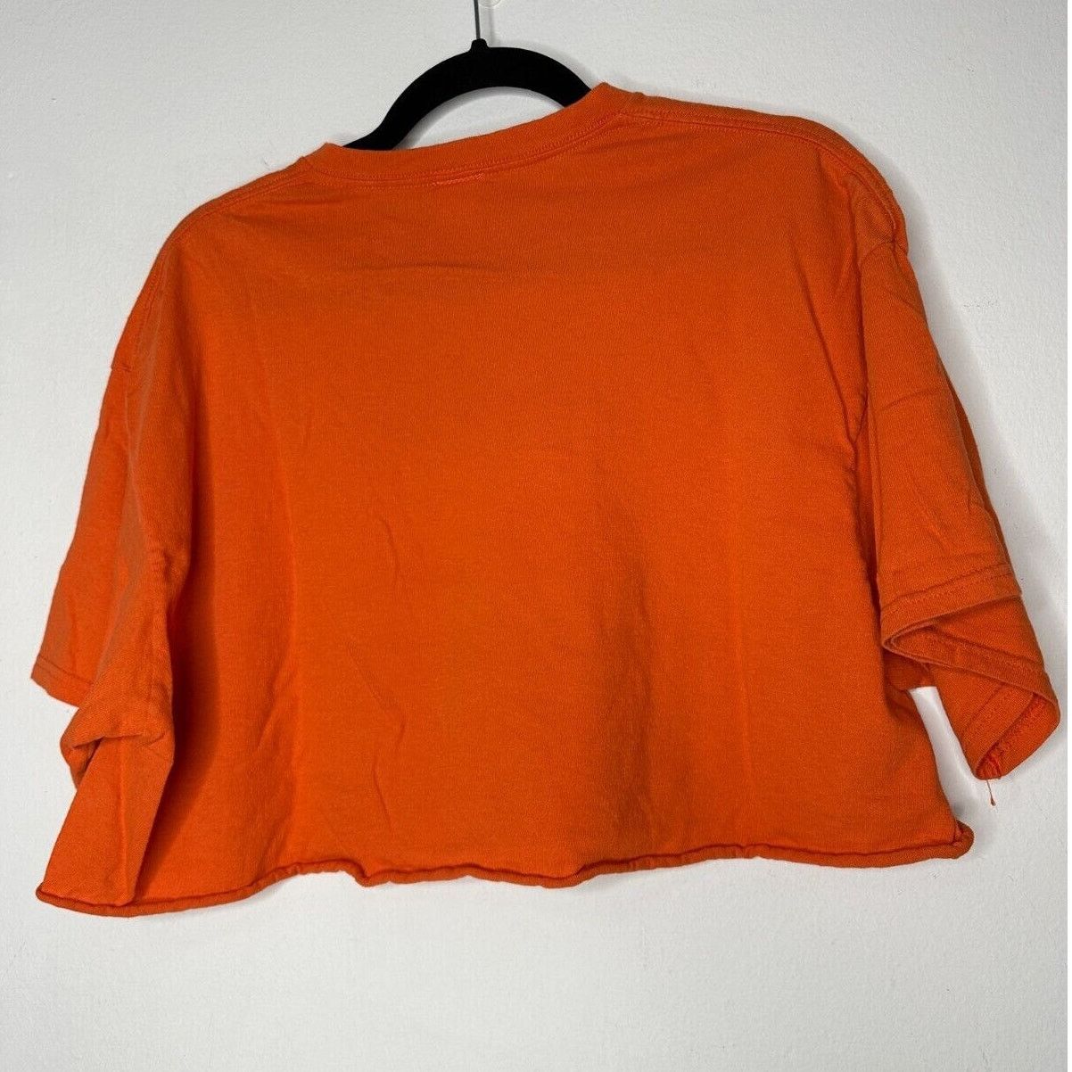 Other Junkfood Tees Orange Lion King Graphic Raw Hem Crop Tee Size US L / EU 52-54 / 3 - 4 Thumbnail