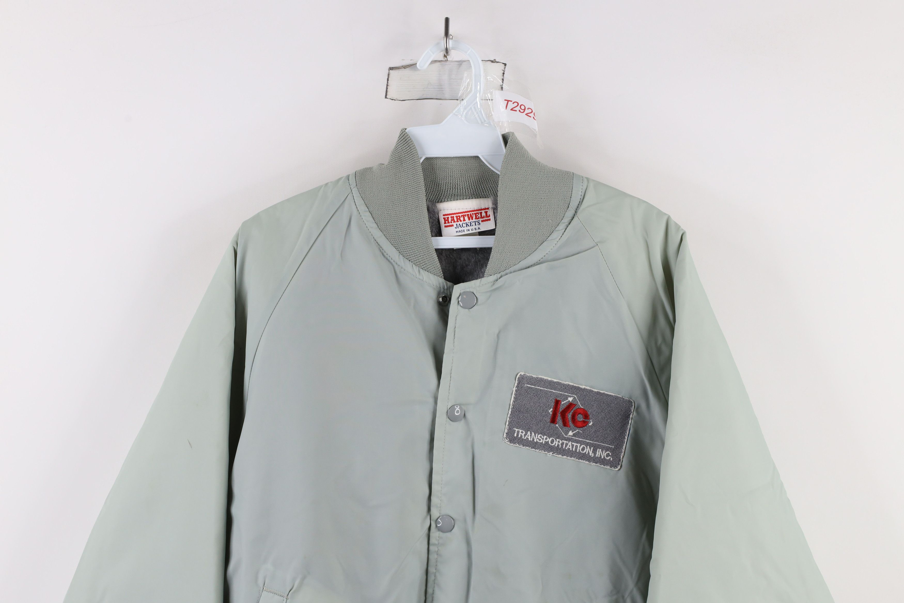 Vintage Vintage 80s Trucking Lined Satin Bomber Jacket USA Size US M / EU 48-50 / 2 - 2 Thumbnail