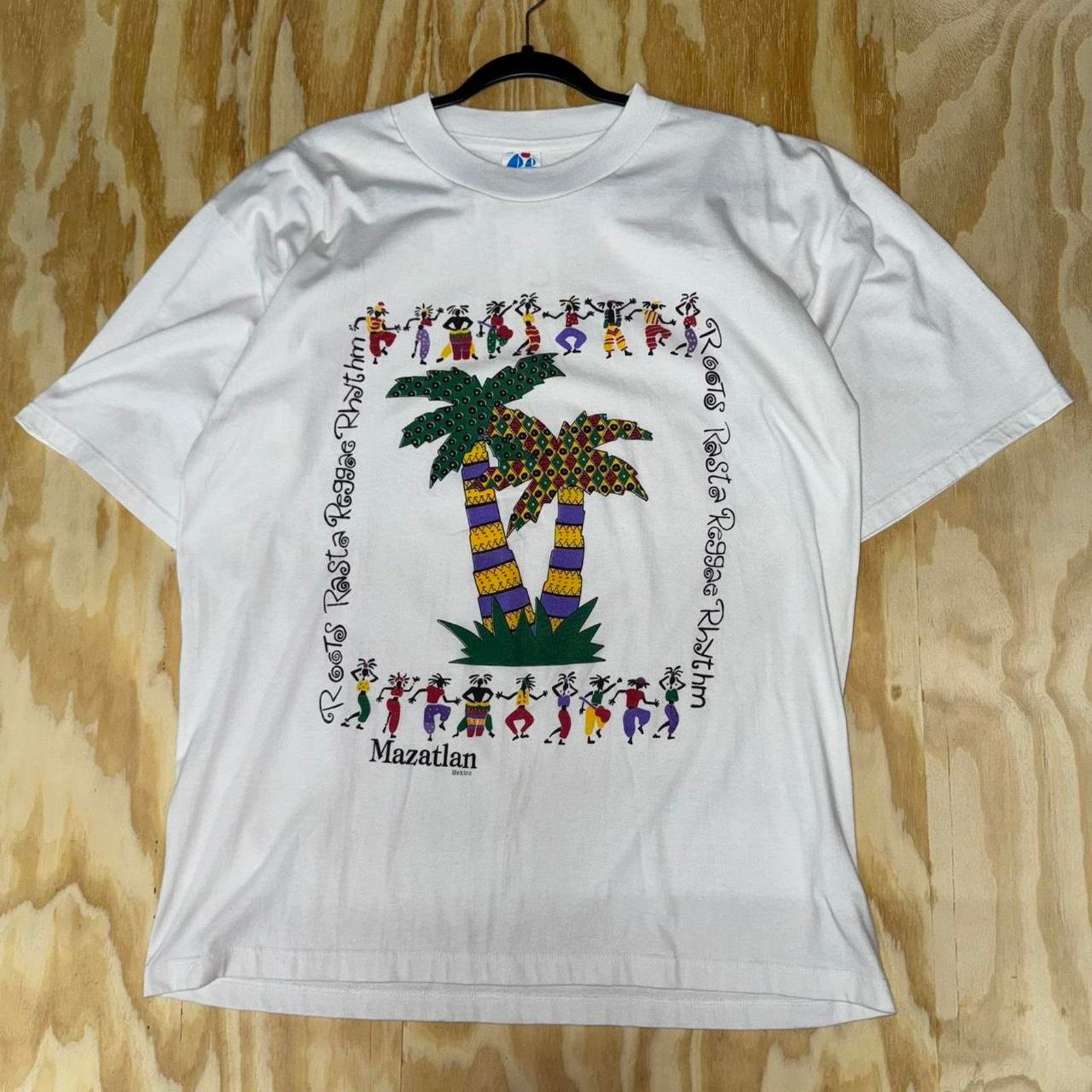 Vintage Vintage y2k mazatlan mexico rasta tourist t-shirt Size US XL / EU 56 / 4 - 1 Thumbnail