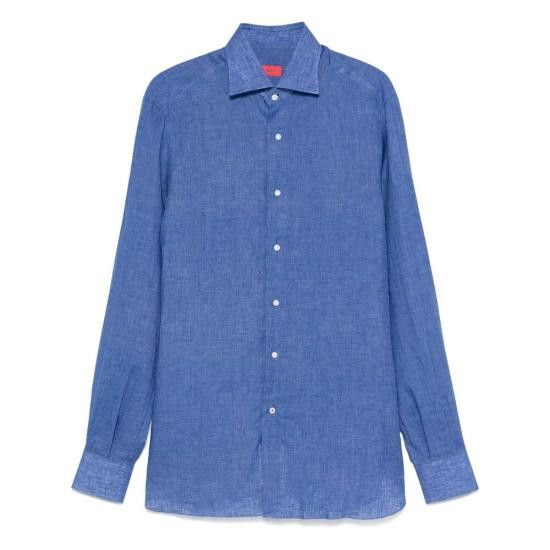 ISAIA Men Long Tops C5310 MC10TC 04 BLUE
