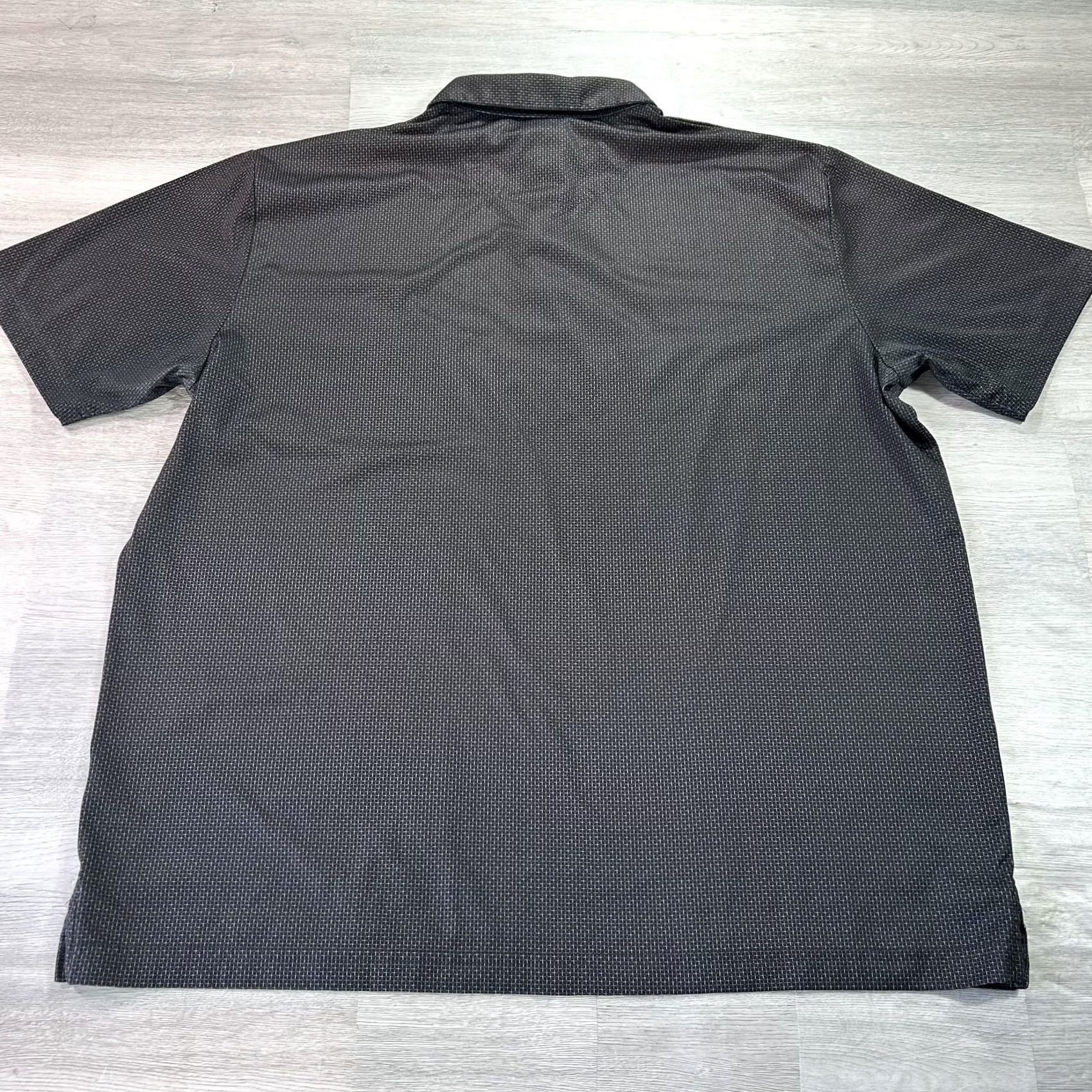 Callaway Callaway Opti-Dri Polo Shirt Mens XL Black Geometric Golf Polyester Performance Size US XL / EU 56 / 4 - 2 Thumbnail