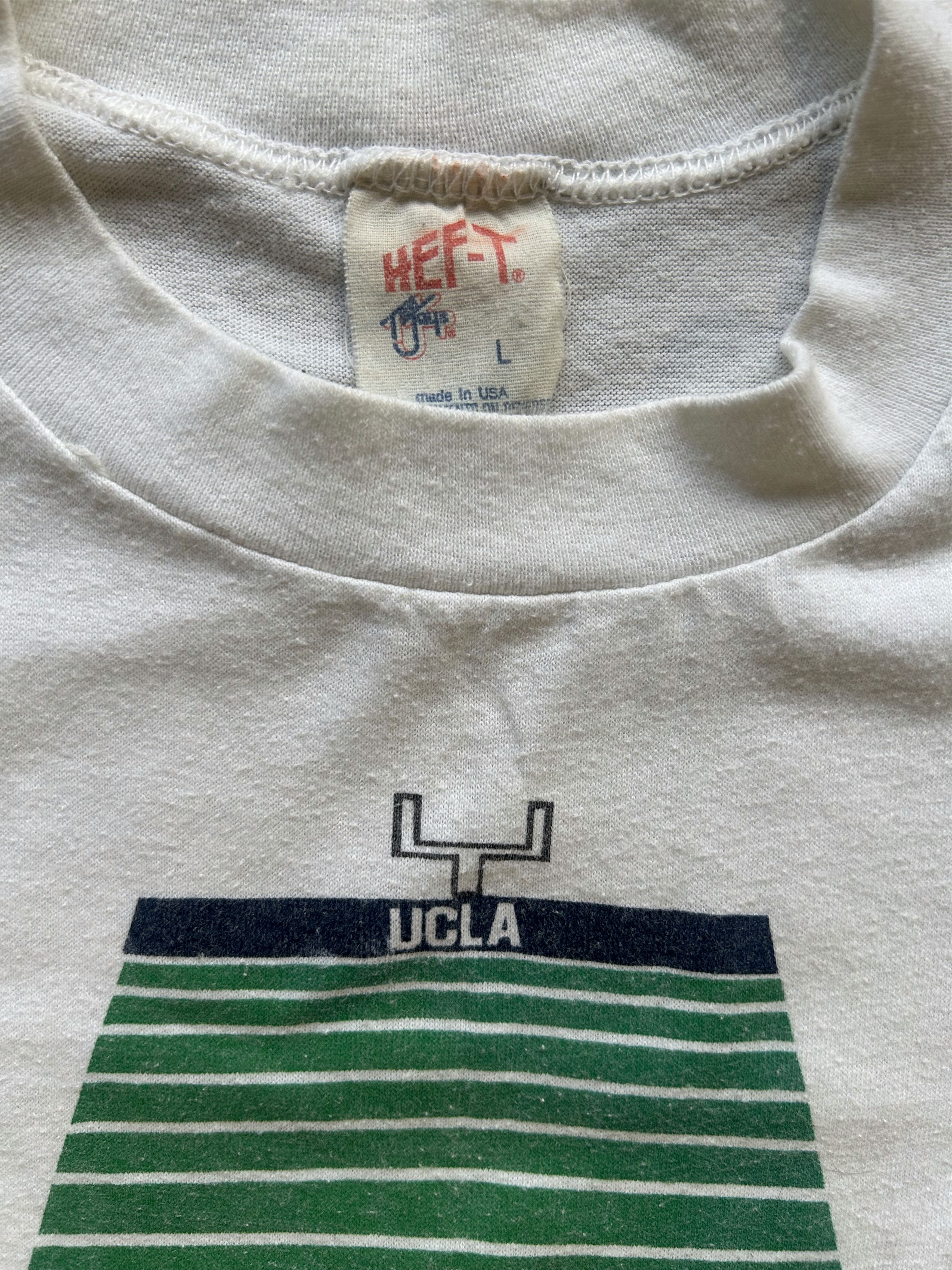 Vintage Vintage 1986 Iowa vs UCLA Rose Bowl Single Stitch Long Tee Size US L / EU 52-54 / 3 - 3 Thumbnail