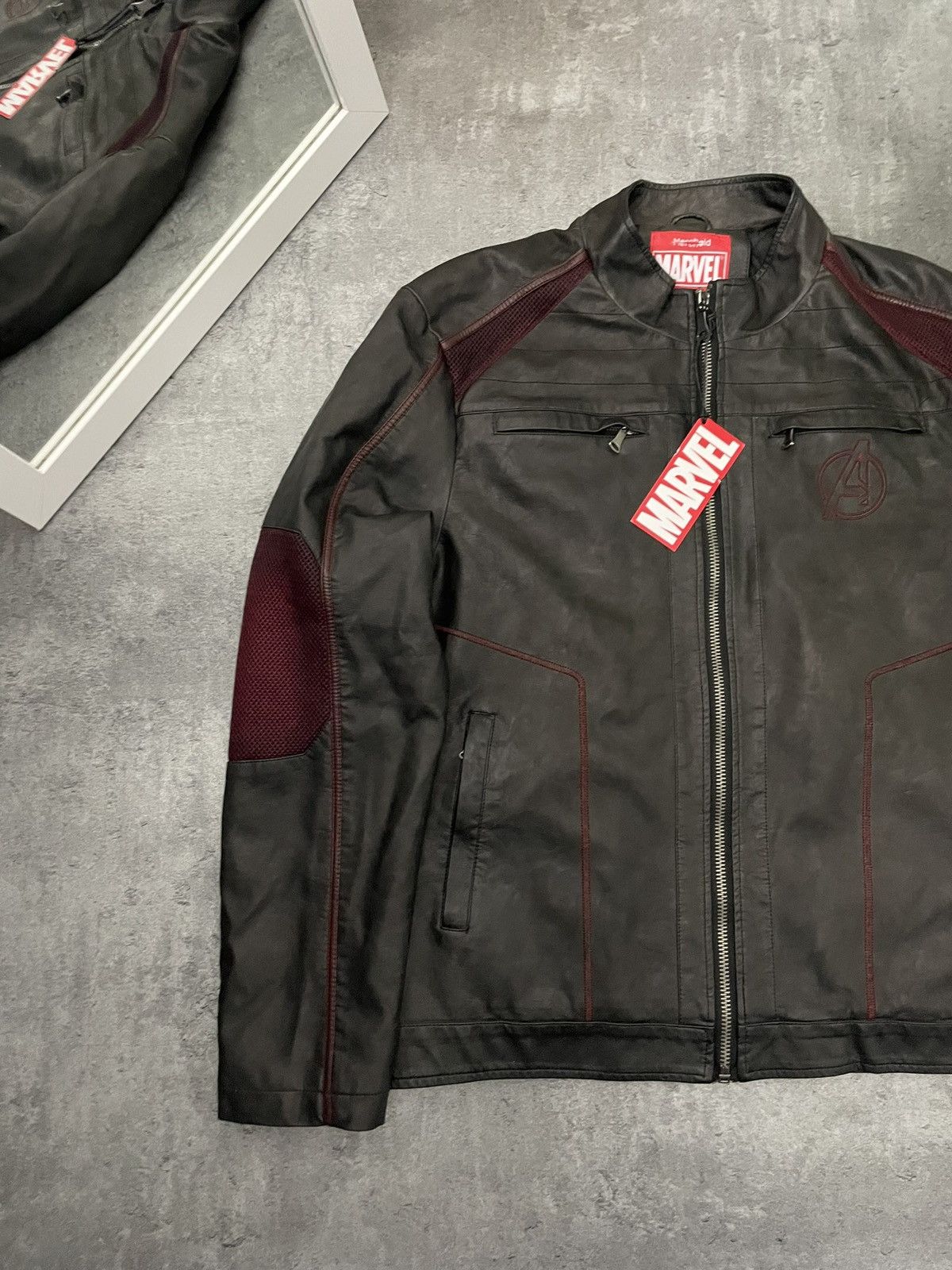 Marvel Comics Marvel Avengers Official Licensed Product Leather Jacket Size US L / EU 52-54 / 3 - 3 Thumbnail