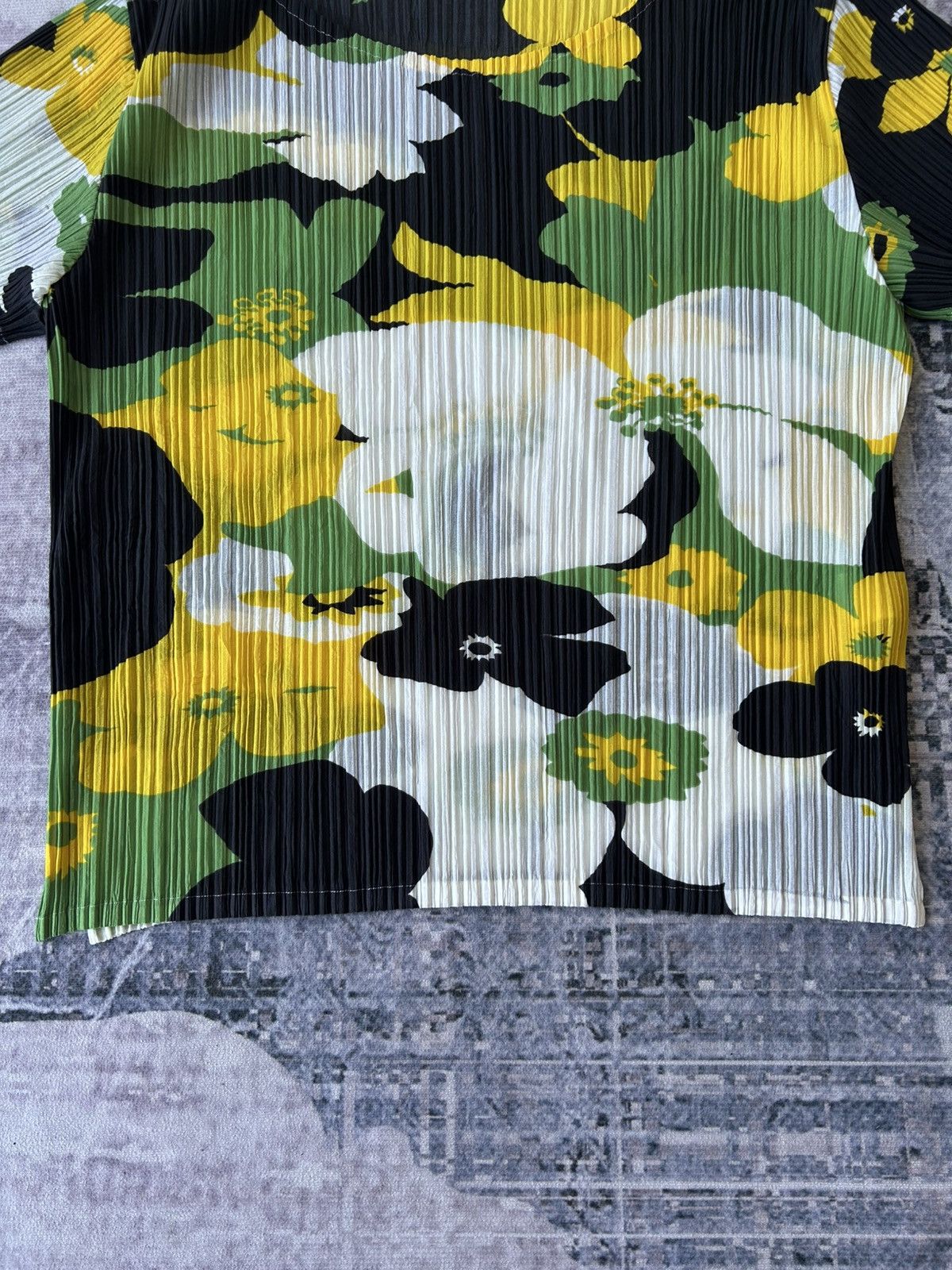 Issey Miyake Issey Miyake Pleats Please Full Pattern Flowers Size S / US 4 / IT 40 - 7 Thumbnail