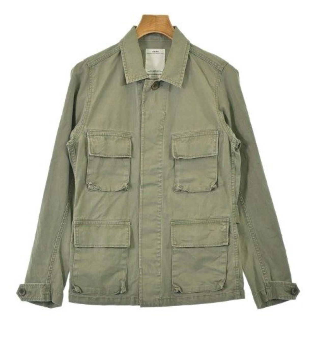 Visvim [S] VISVIM Kilgore Dmgd Chino Jacket shirt military Size US S / EU 44-46 / 1 - 1 Thumbnail
