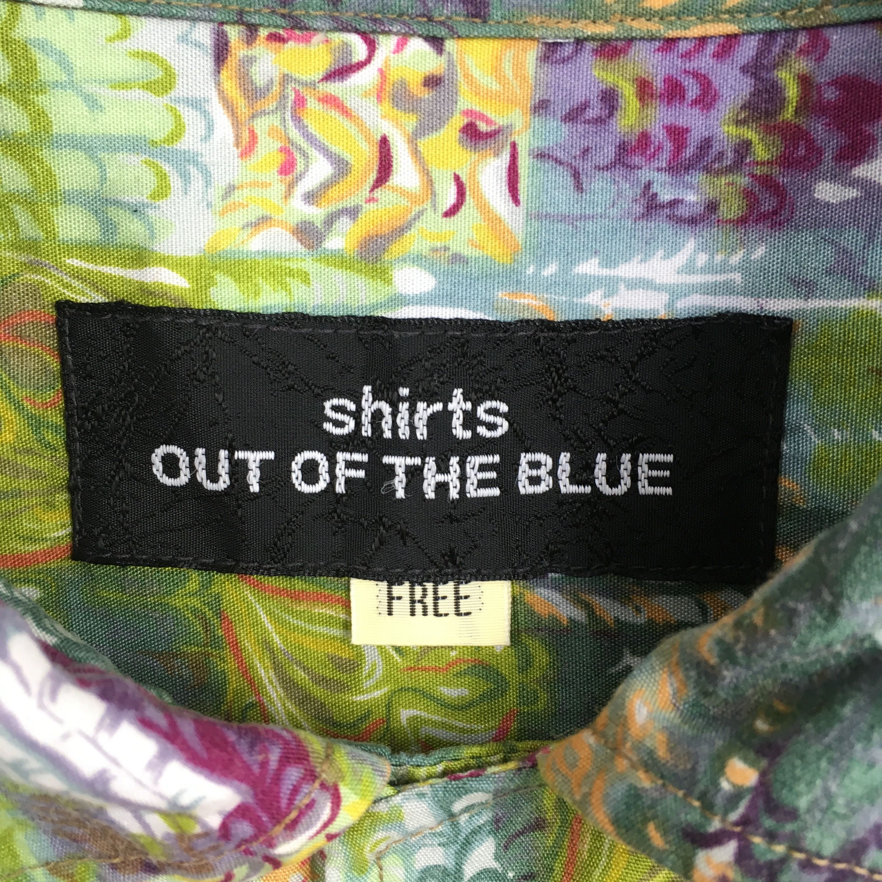 Vintage Vintage 90s Patchwork Abstract Funky Rayon Shirt XL Size US XL / EU 56 / 4 - 4 Thumbnail