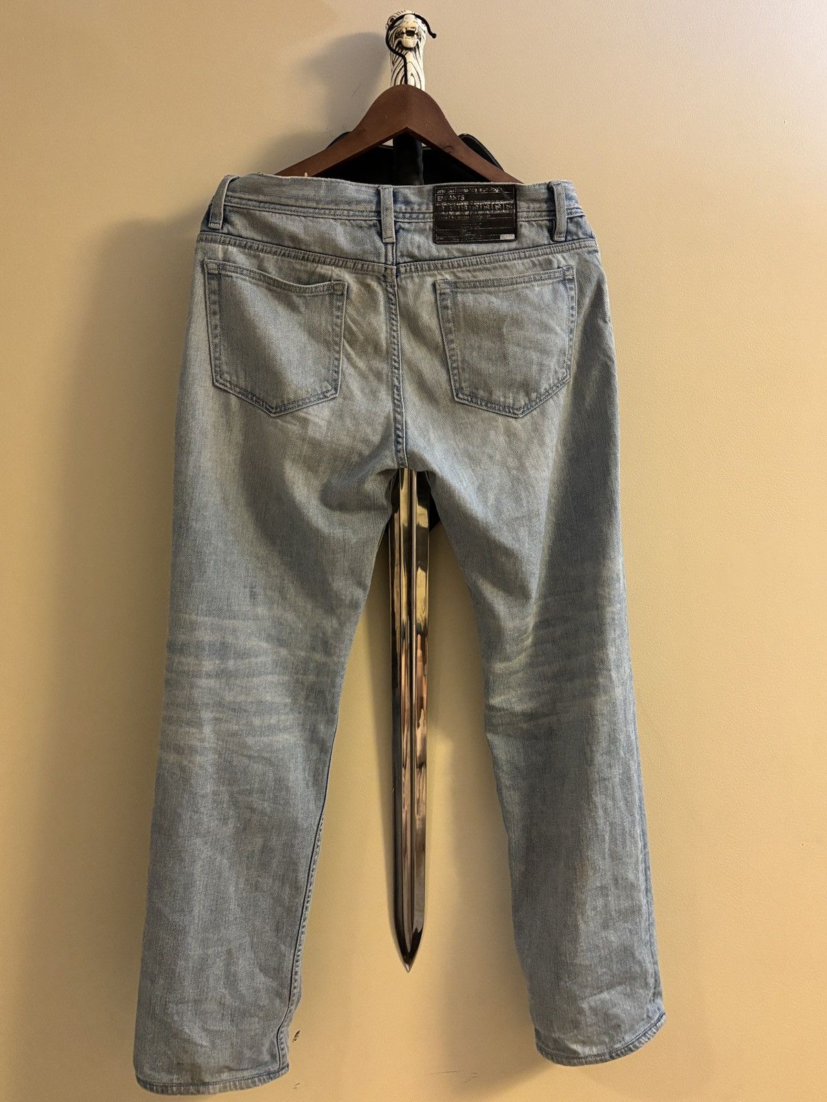 Enfants Riches Deprimes ENFANTS RICHES DEPRIMES SS22 BLUE JEANS Size US 32 / EU 48 - 2 Thumbnail