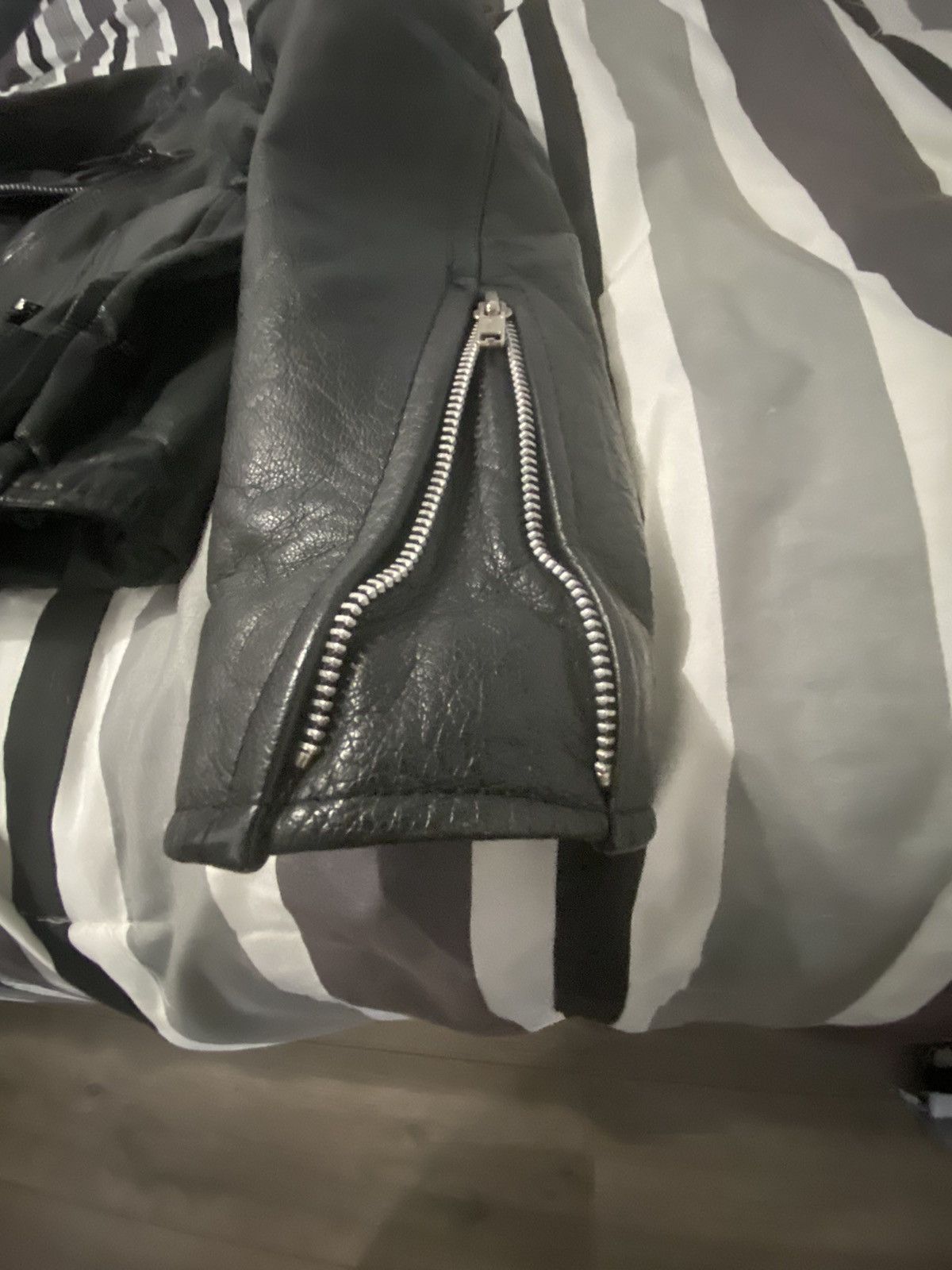 First MFG Co. × Genuine Leather FIRST GENUINE LEATHER JACKET (38) Size US XXS / EU 40 - 6 Thumbnail