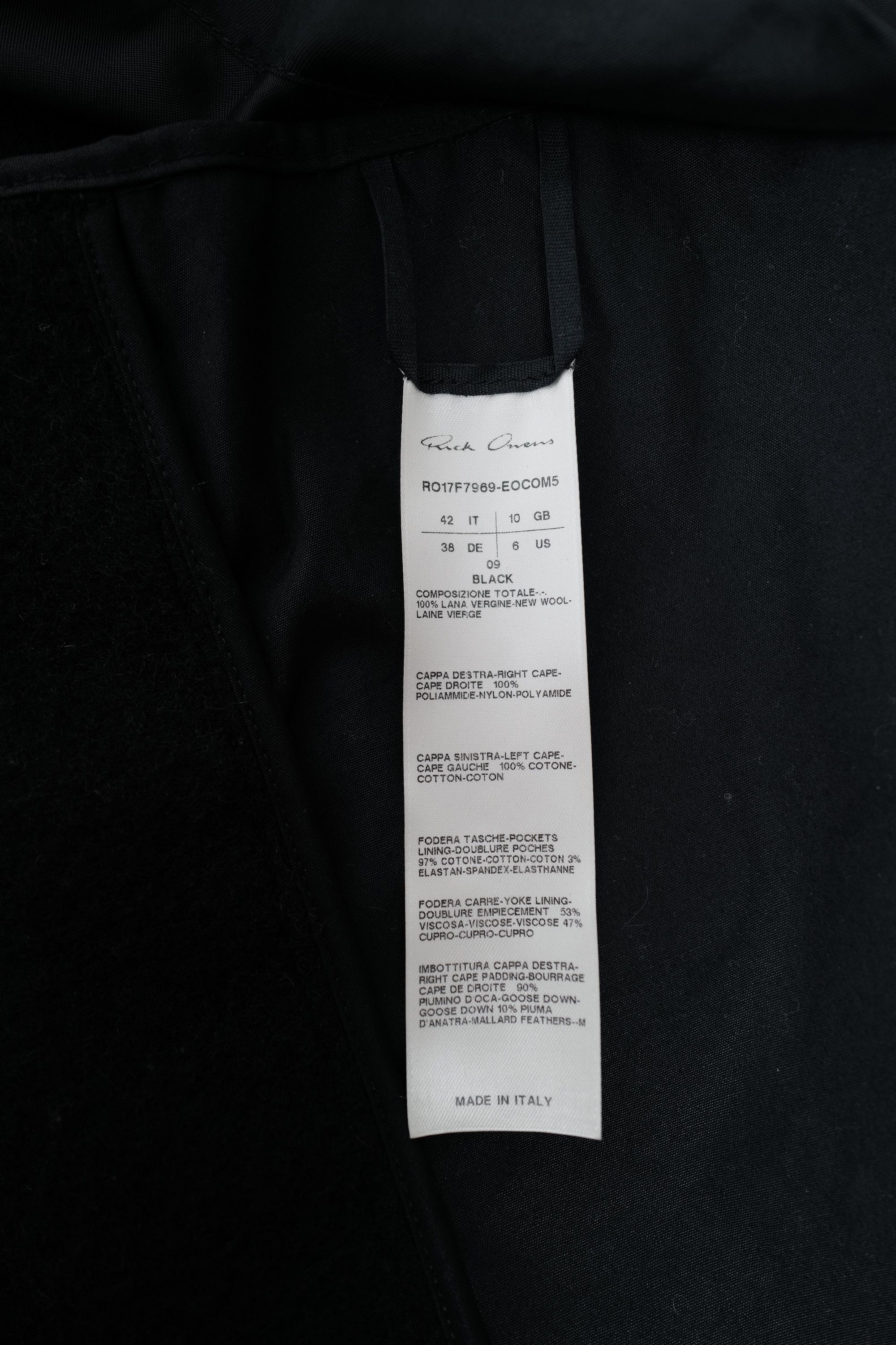 Rick Owens Rick Owens runaway puffer Size US XS / EU 42 / 0 - 19 Thumbnail