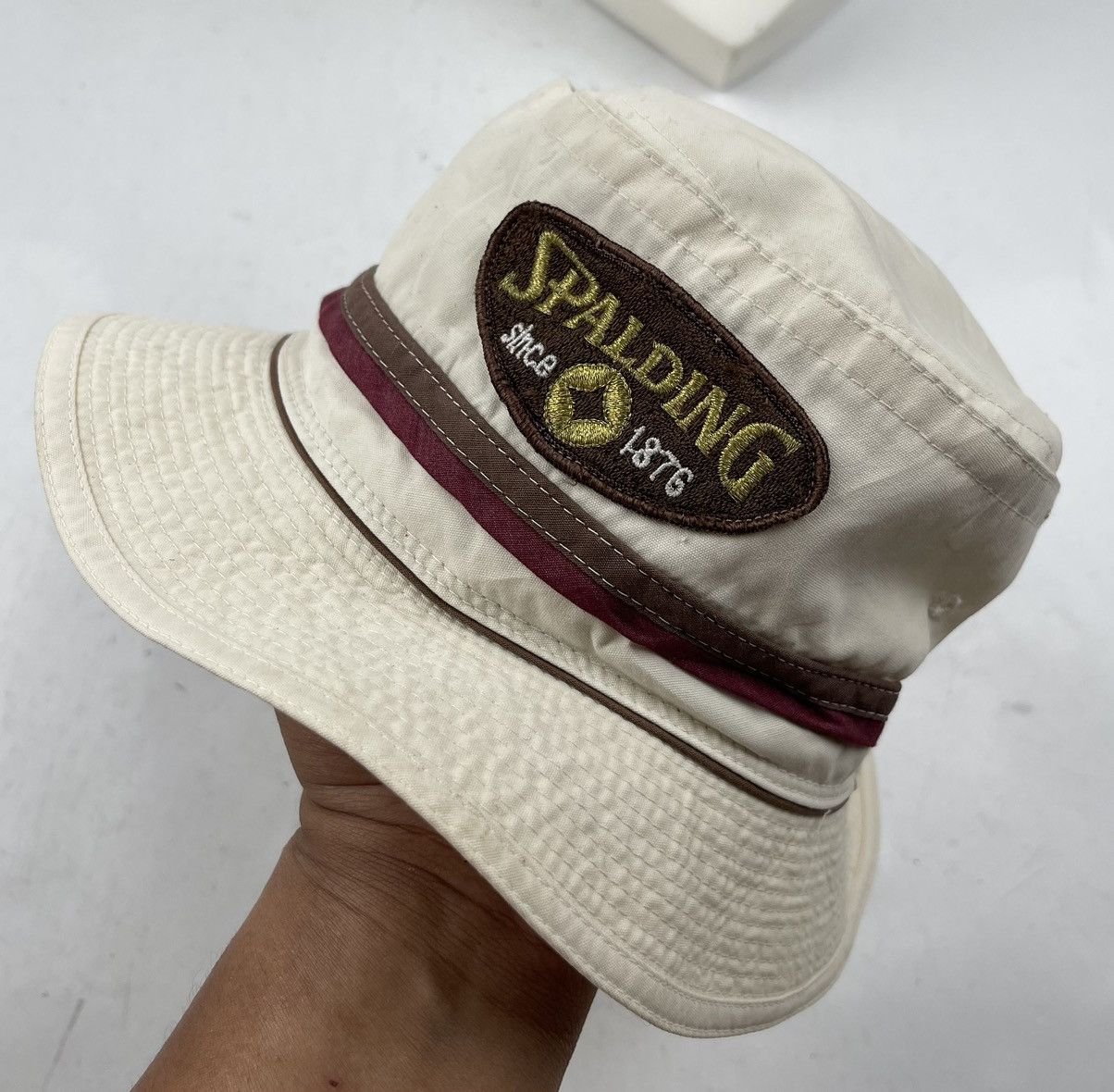Spalding vintage spalding bucket hat tc44 Size ONE SIZE - 2 Thumbnail