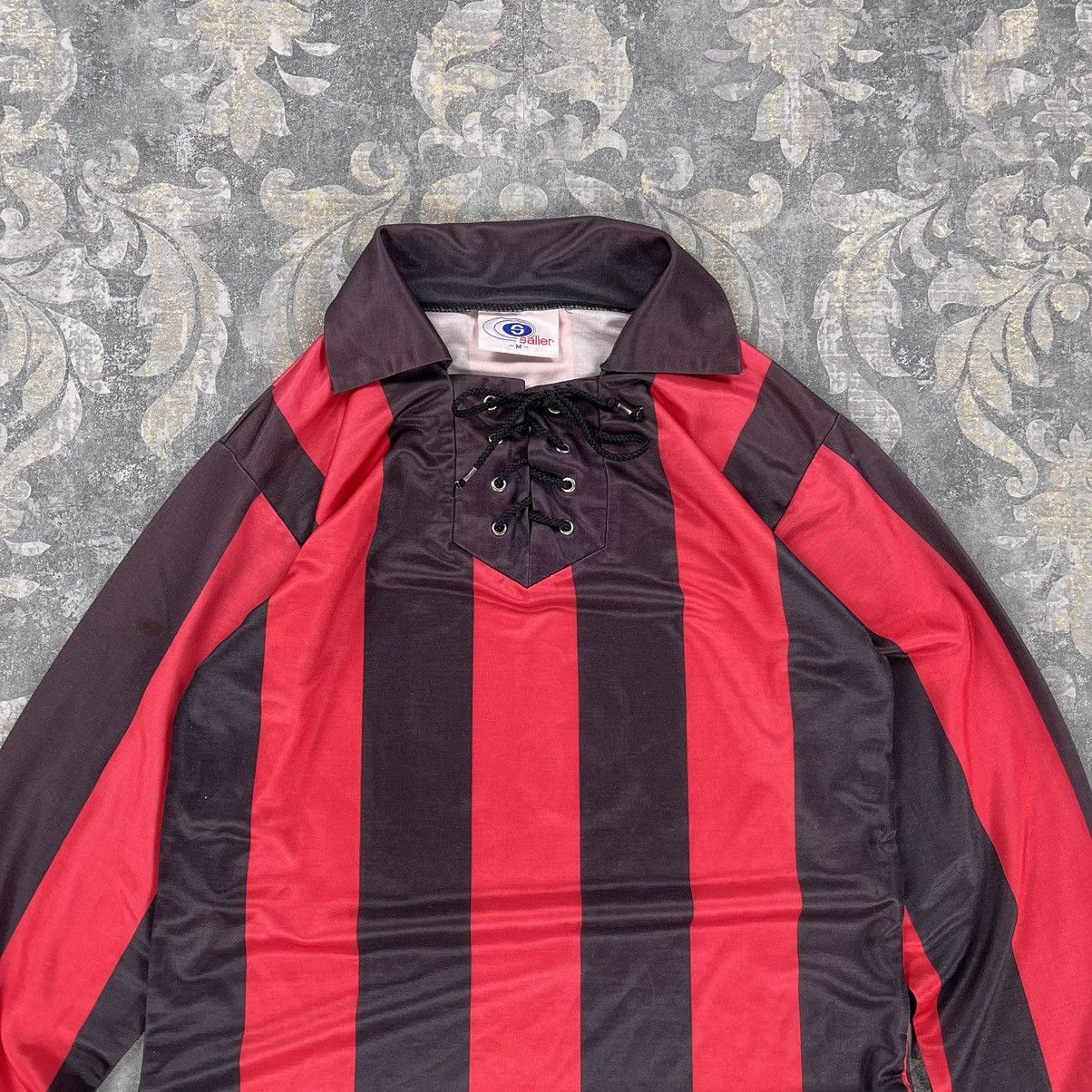 Vintage VINTAGE 90S LACED SOCCER JERSEY LONGSLEEVE SHIRT Size US M / EU 48-50 / 2 - 2 Thumbnail