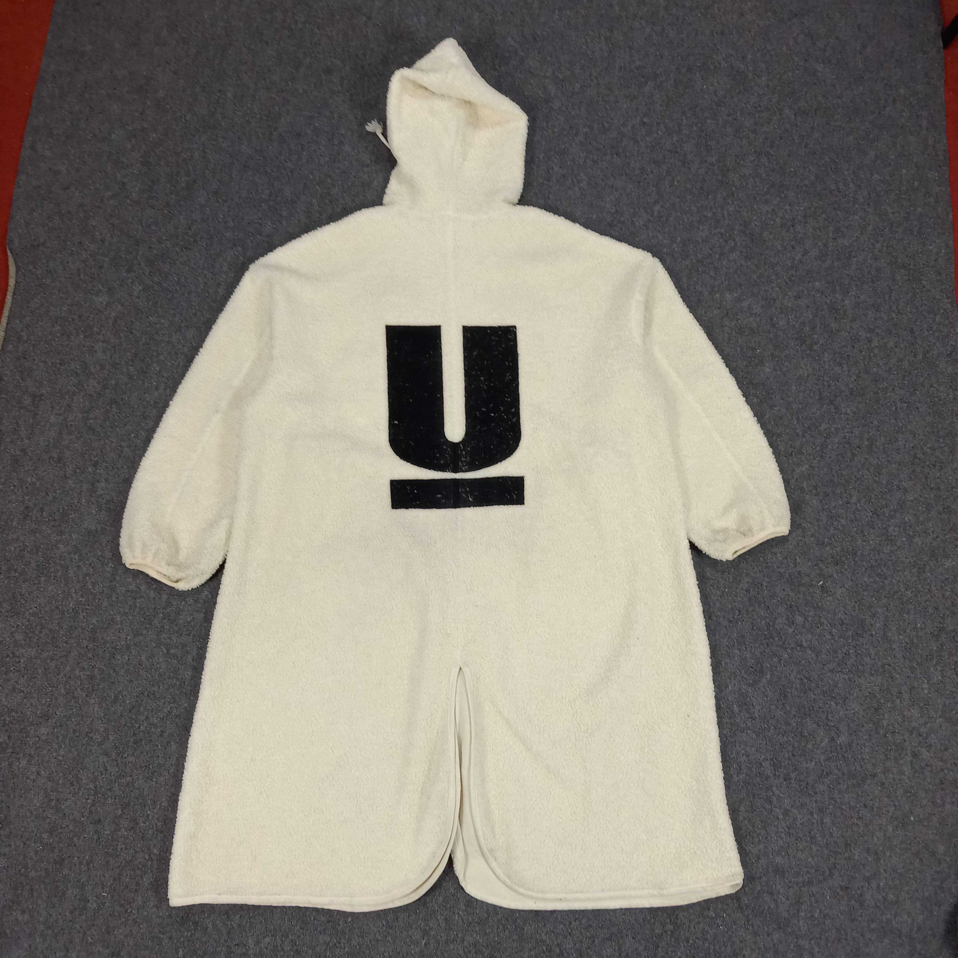 GU × Undercover × Vintage GU X Undercover Japanese Brand Sherpa Long Jacket Size US XL / EU 56 / 4 - 1 Thumbnail