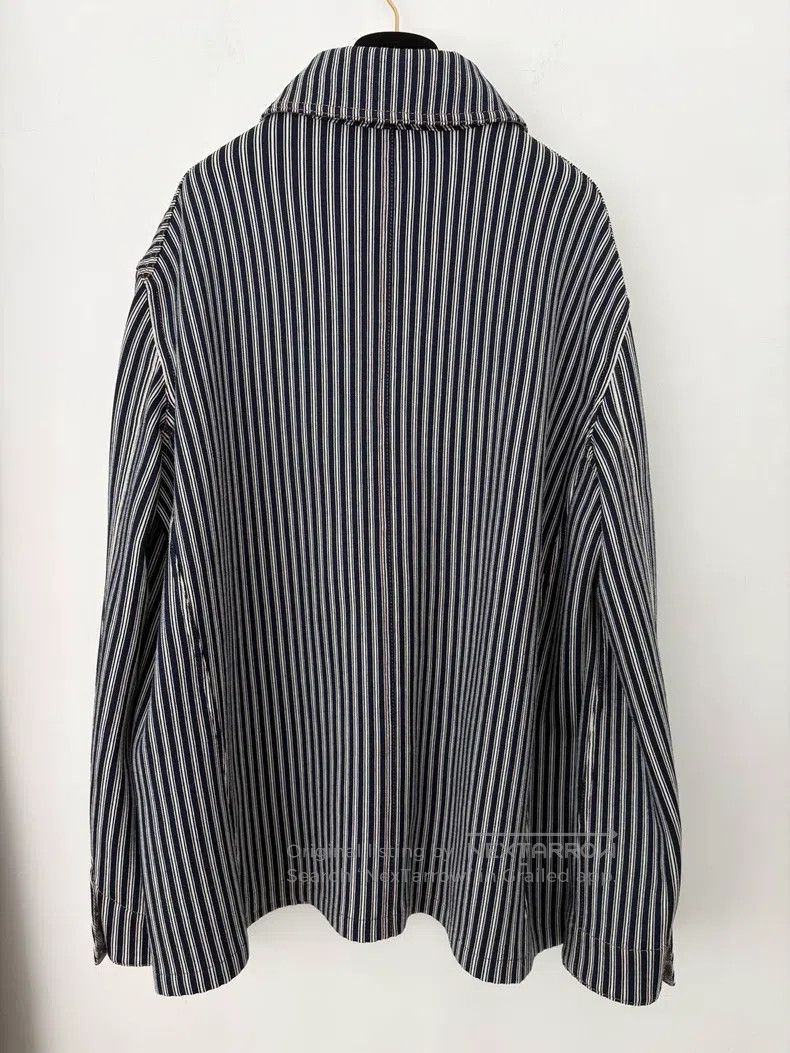 Chanel Chanel Blue and white striped shirt and mother-of-breasted Size M / US 6-8 / IT 42-44 - 2 Thumbnail