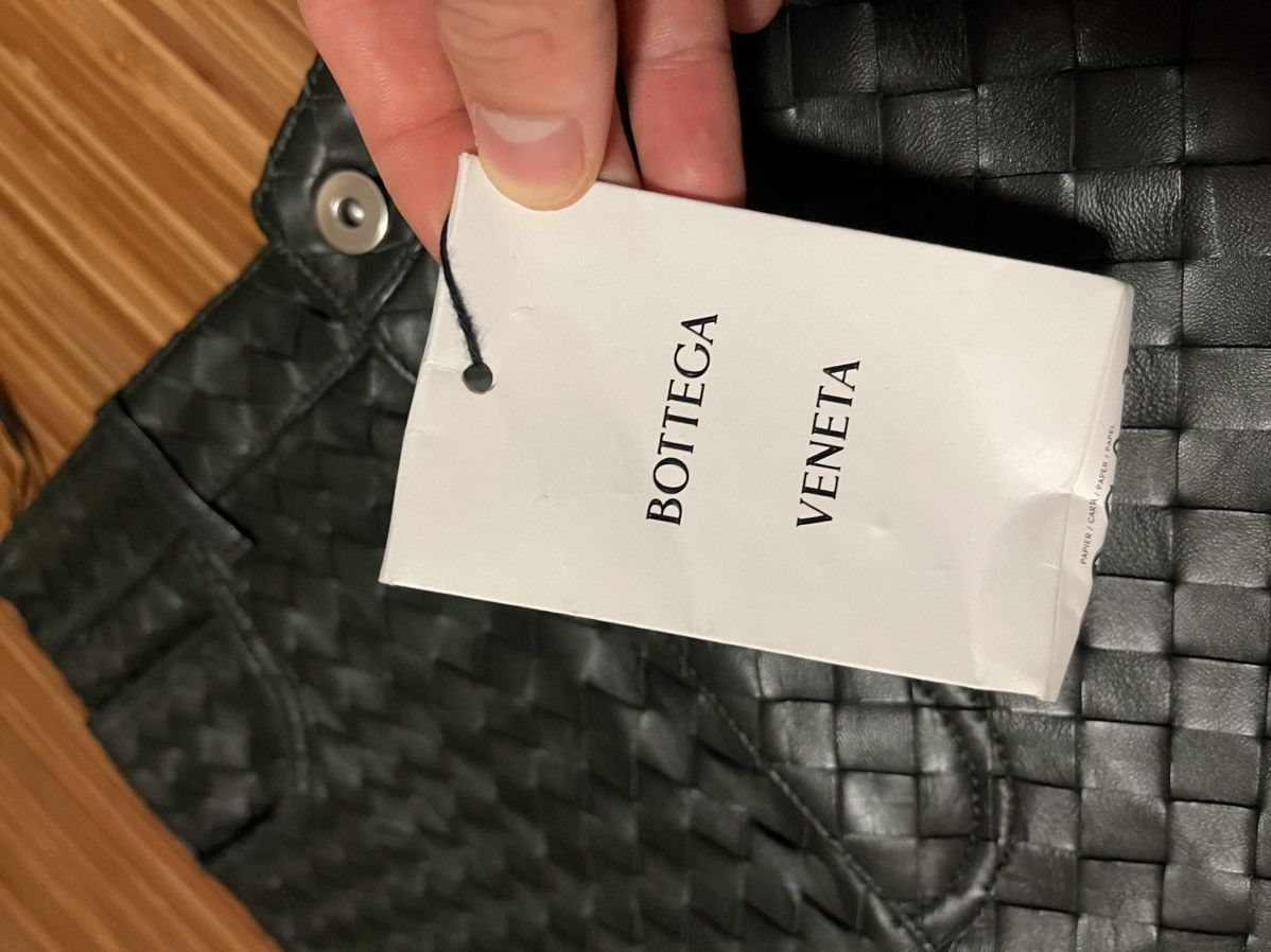 Bottega Veneta Intrecciato Leather Trousers Size US 32 / EU 48 - 6 Thumbnail