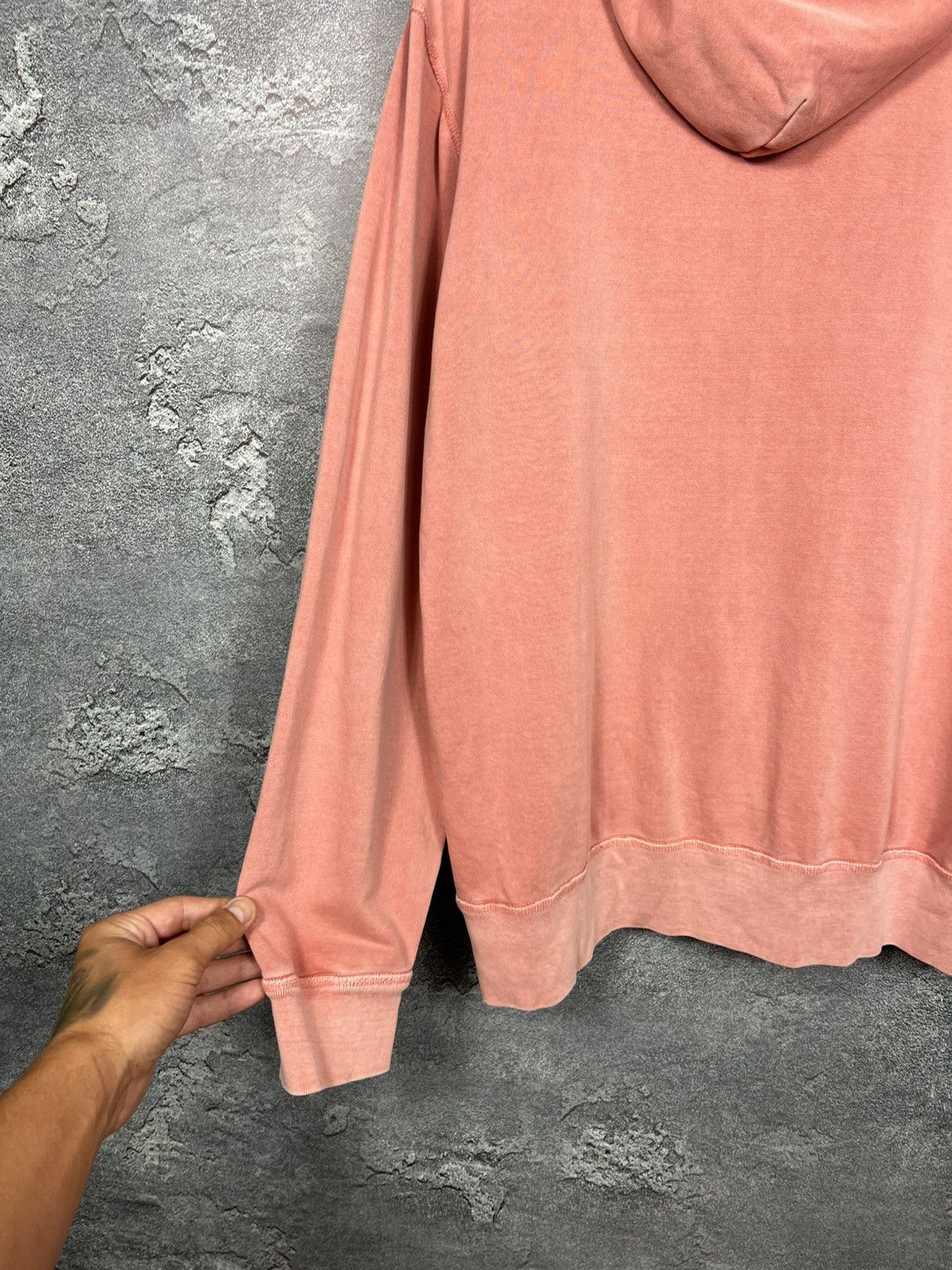Denim & Supply Ralph Lauren Denim and Supply Ralph Lauren Washed Pink Hoodie With Logo Size US L / EU 52-54 / 3 - 13 Thumbnail
