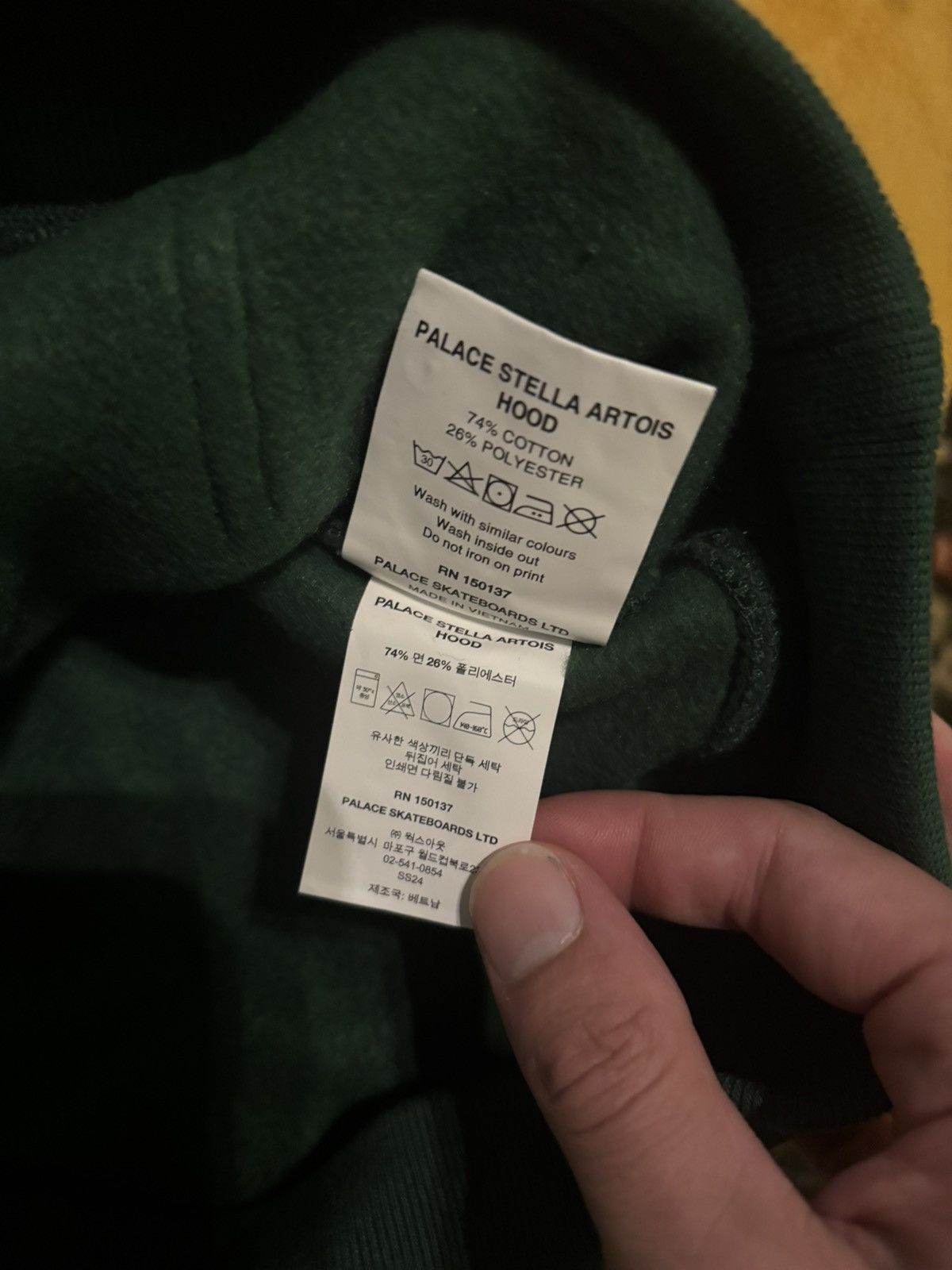 Palace Palace x Stella Artois Hoodie 2024 Size US M / EU 48-50 / 2 - 3 Thumbnail