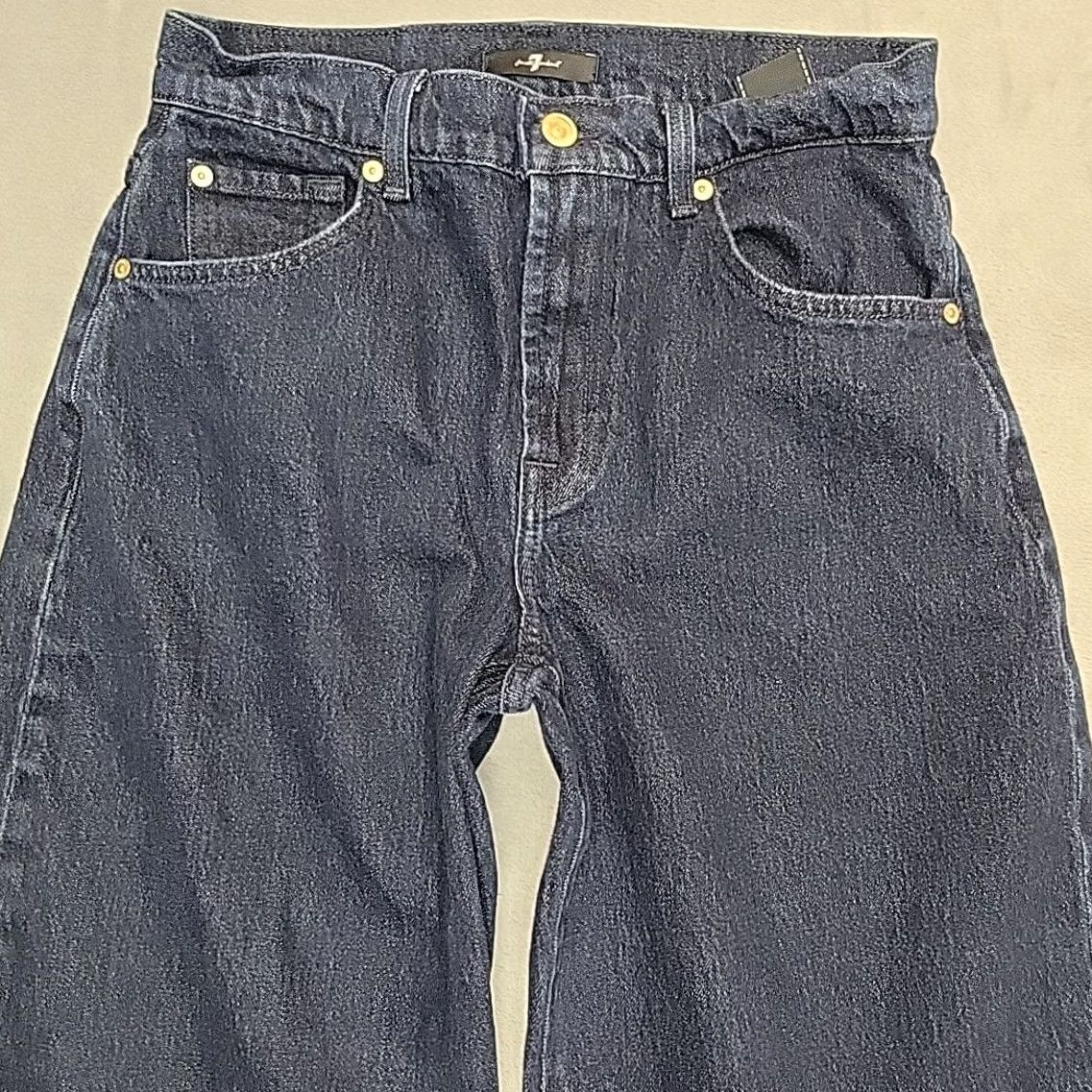 7 For All Mankind 7 For All Mankind Jeans Womens 27 Blue Bonnie Curvilinear Raw Hem Y2K Denim Jeans Women's 27 Blue Bonnie Curvilinear Raw Hem Y2K Denim Size 27" / US 4 / IT 40 - 3 Thumbnail