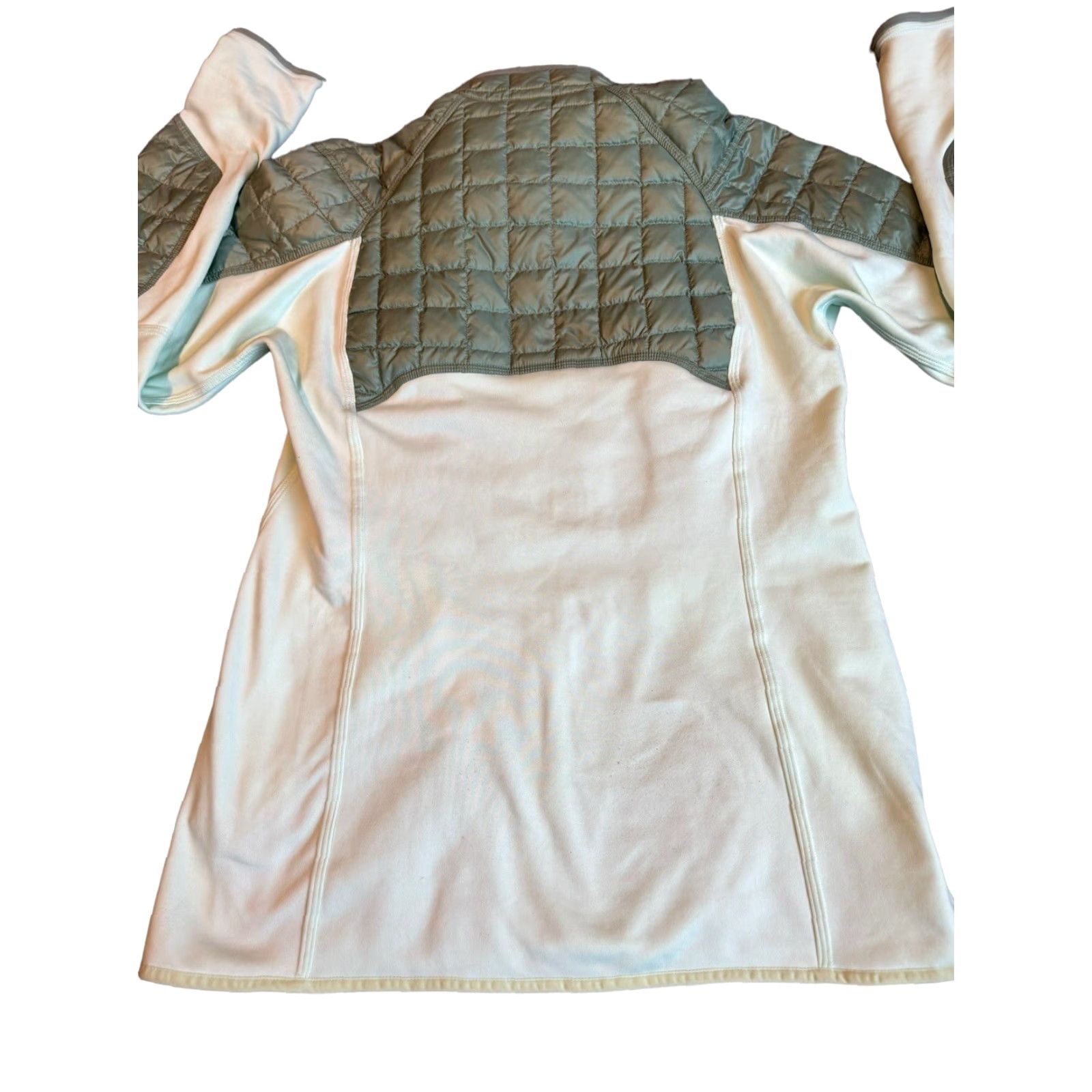 Patagonia Patagonia Worn Wear Women's Hybrid Down Jacket Polartec Green Size Large Verdigris Size L / US 10 / IT 46 - 6 Thumbnail