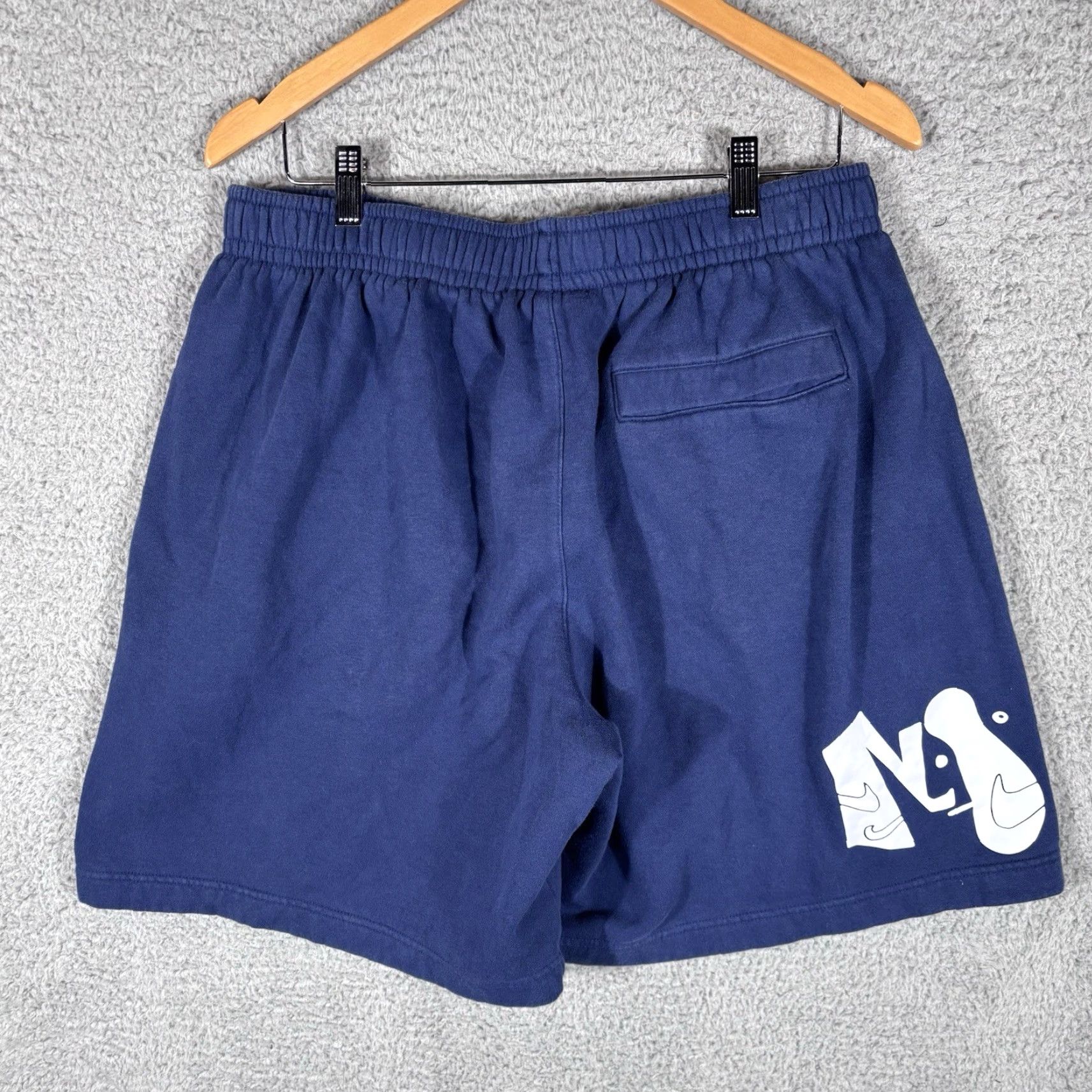 Nike Nike Men's Sportswear Club Fleece Shorts XL Standard Fit Navy DQ4659-410 Size US 36 / EU 52 - 2 Thumbnail