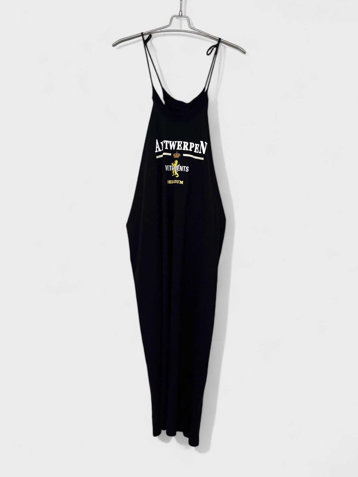 Vetements Deconstructed Antwerpen-Print Jersey Dress Size XS / US 0-2 / IT 36-38 - 3 Thumbnail