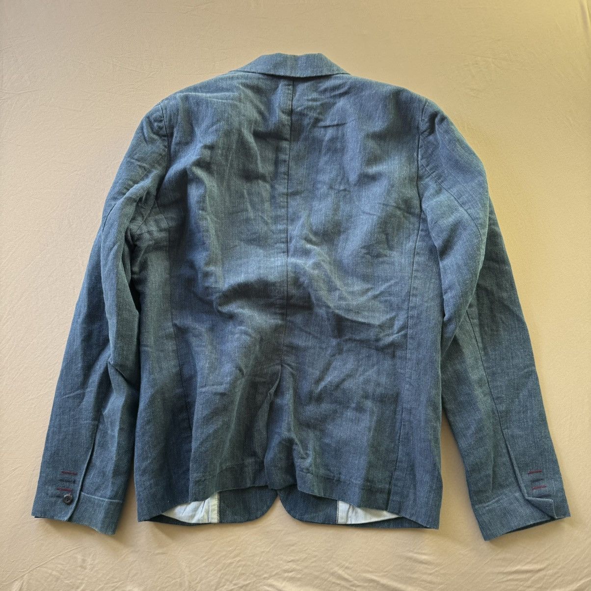 Other Dstrezzed Linen Cotton Blazer Size 38R - 2 Thumbnail