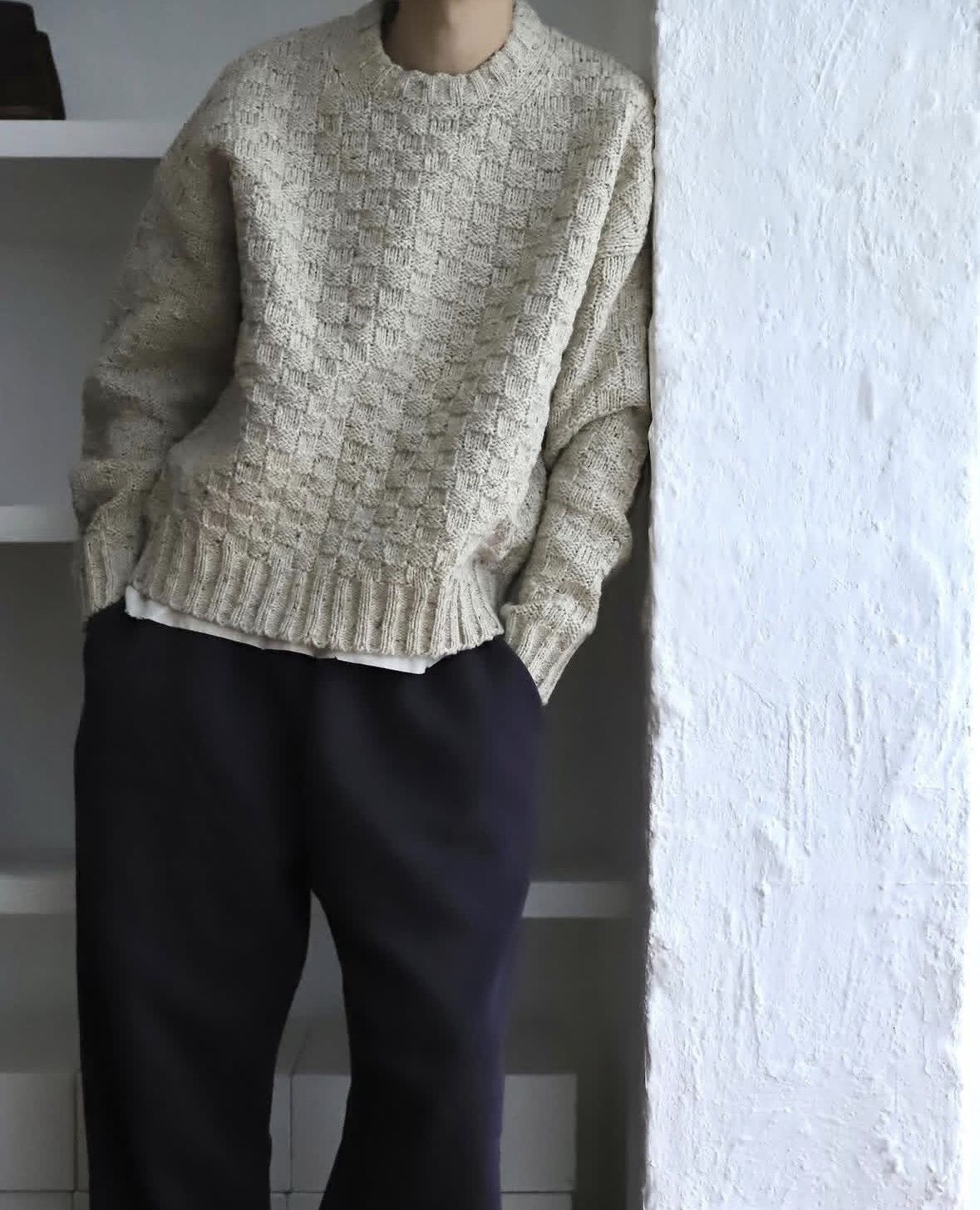 Visvim VISVIM 22AW AMPLUS CREW KNIT Size US L / EU 52-54 / 3 - 3 Thumbnail